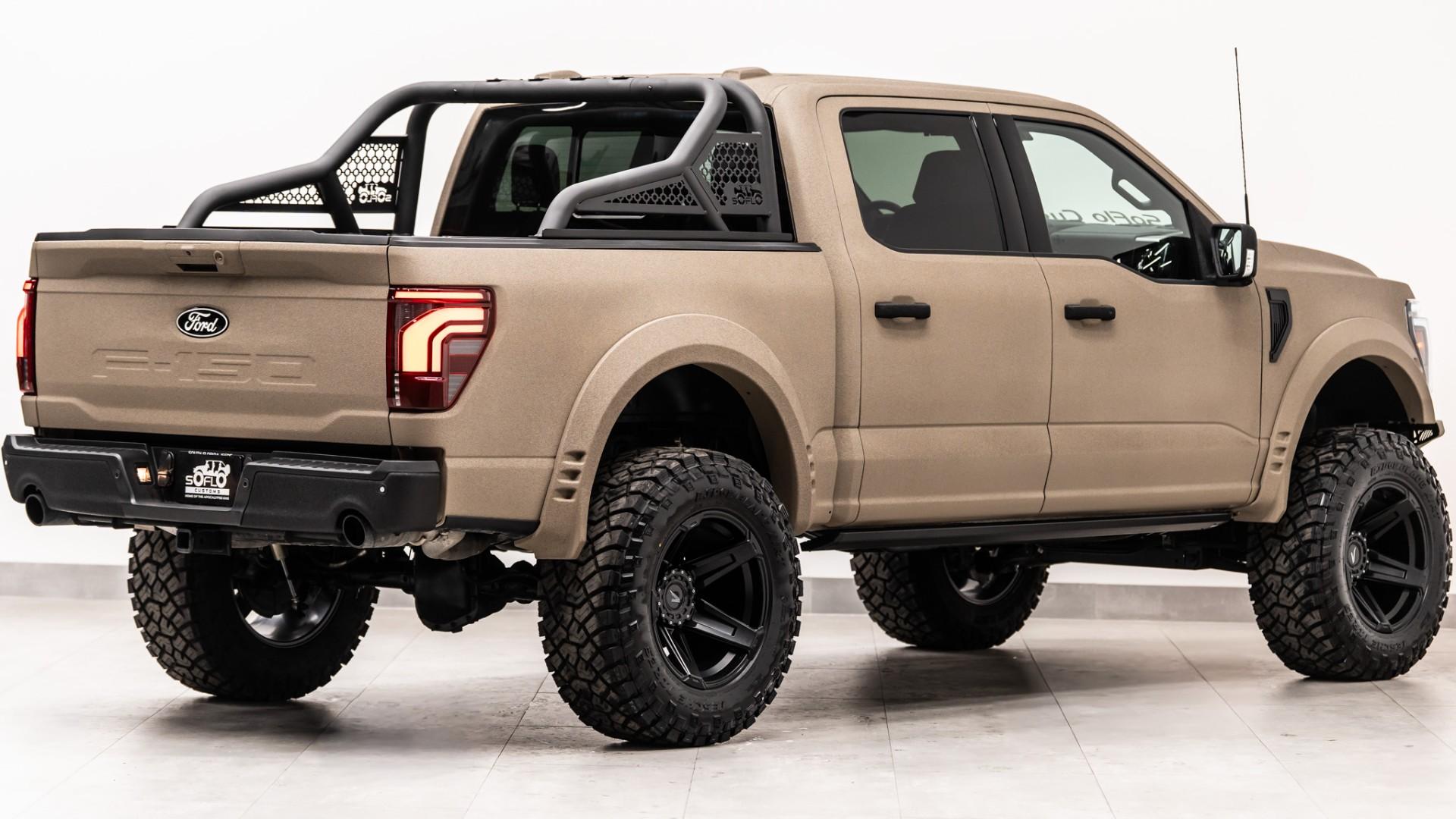 2025 FORD F-150 LARIAT in Tan, photo 8 of 43