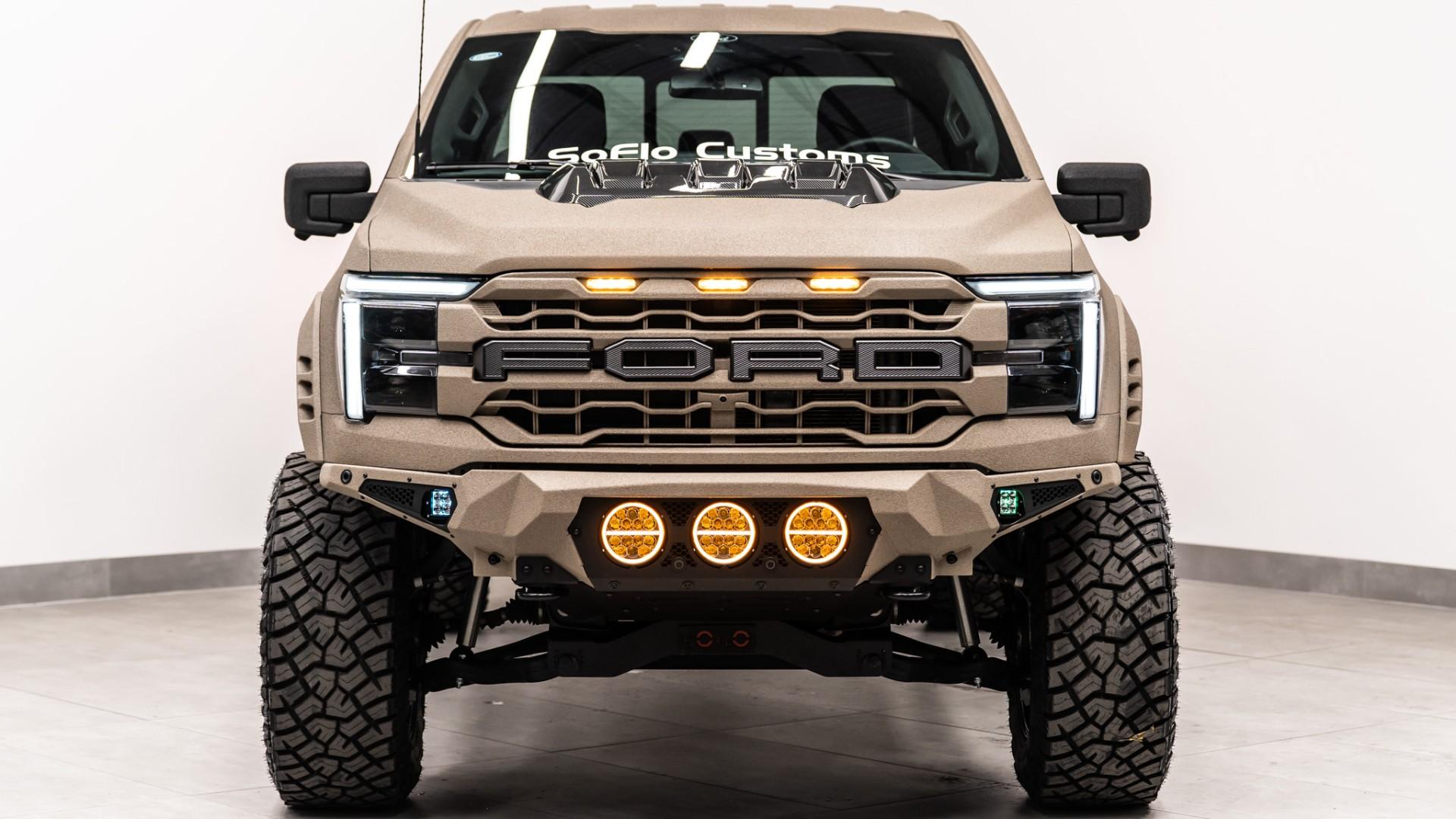 2025 FORD F-150 LARIAT in Tan, photo 6 of 43