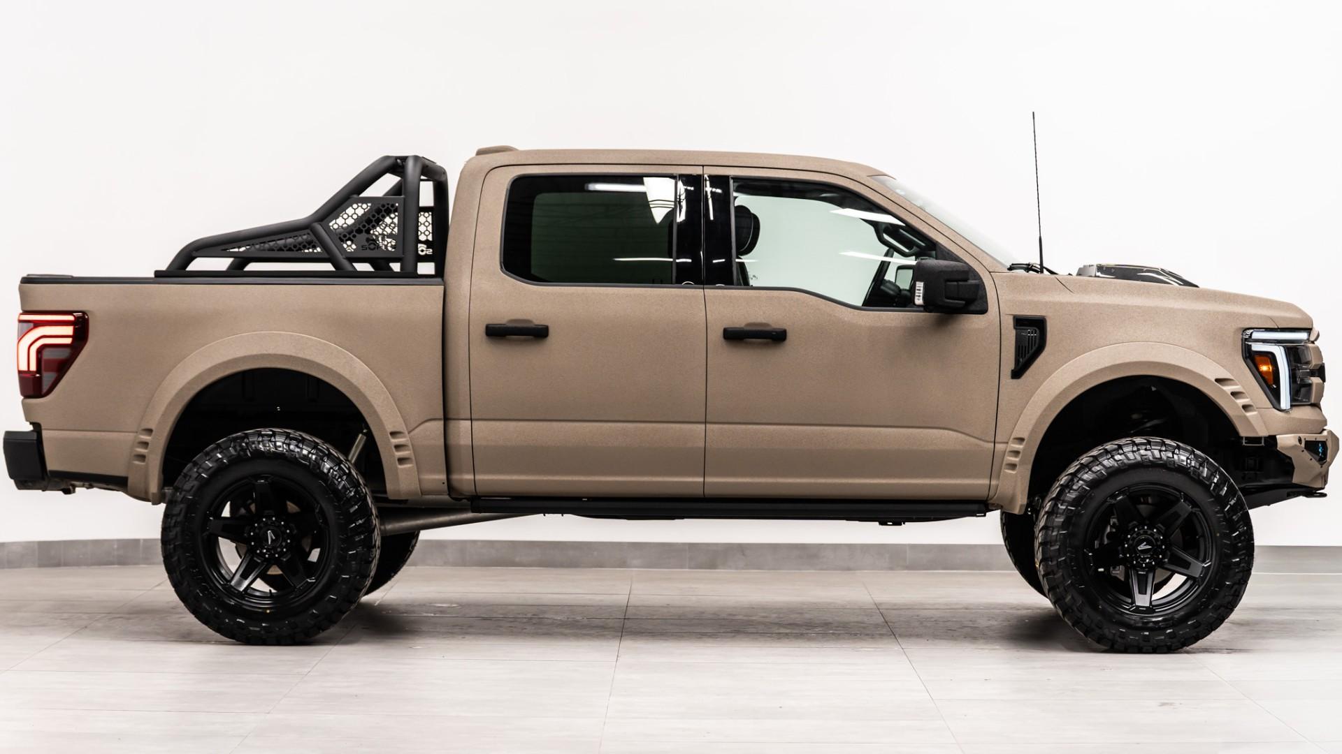 2025 FORD F-150 LARIAT in Tan, photo 2 of 43