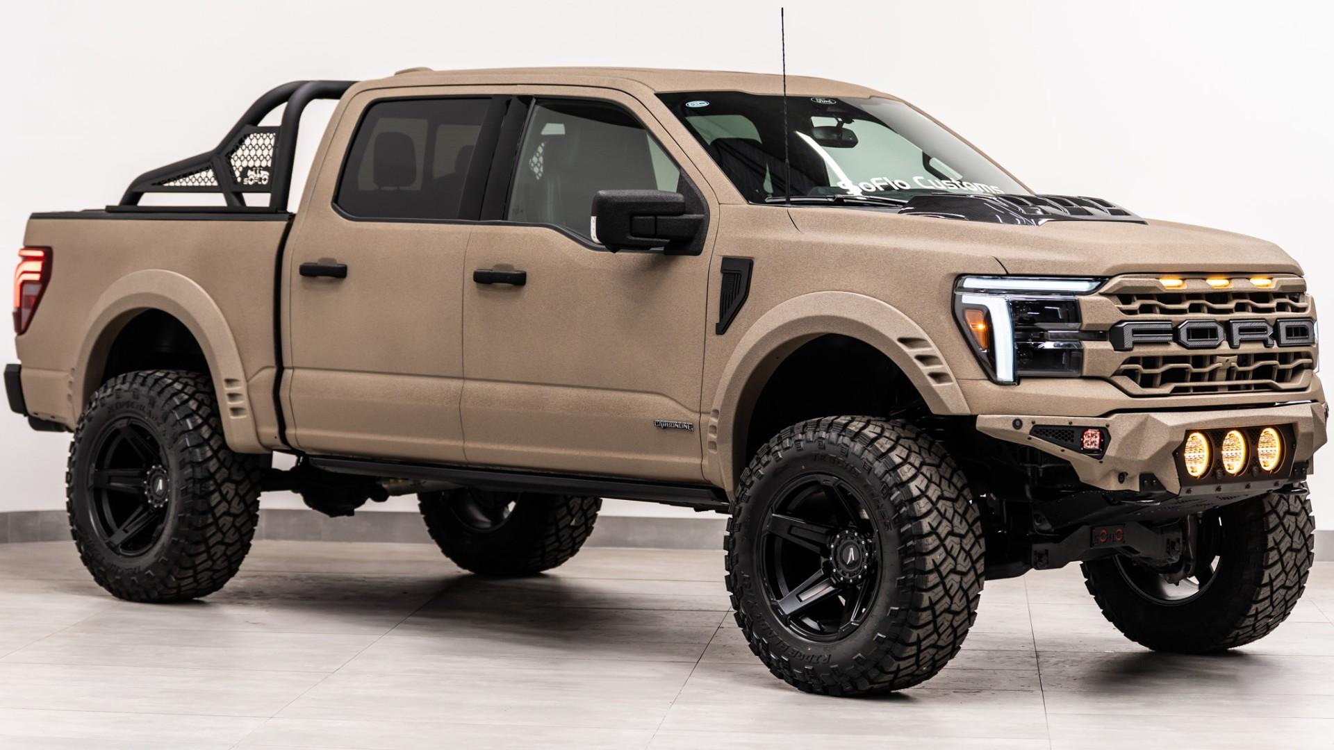 2025 FORD F-150 4X4 LARIAT in Tan, photo 7 of 42