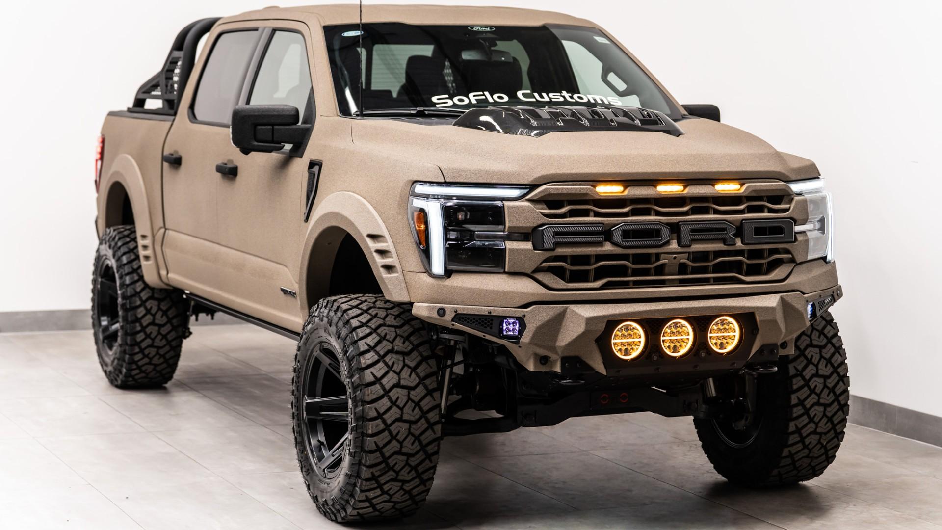 2025 FORD F-150 4X4 LARIAT in Tan, photo 6 of 42
