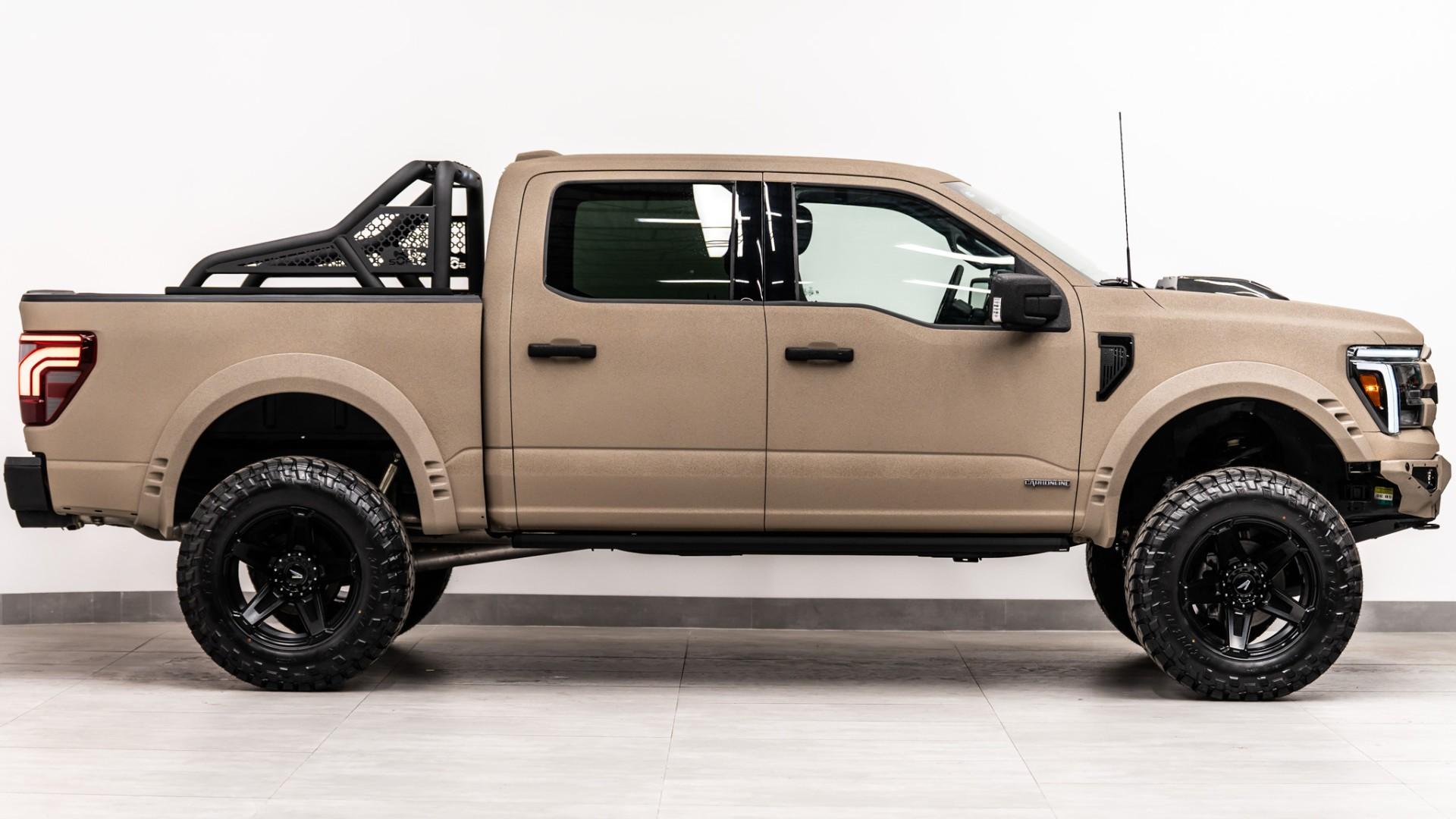2025 FORD F-150 4X4 LARIAT in Tan, photo 2 of 5