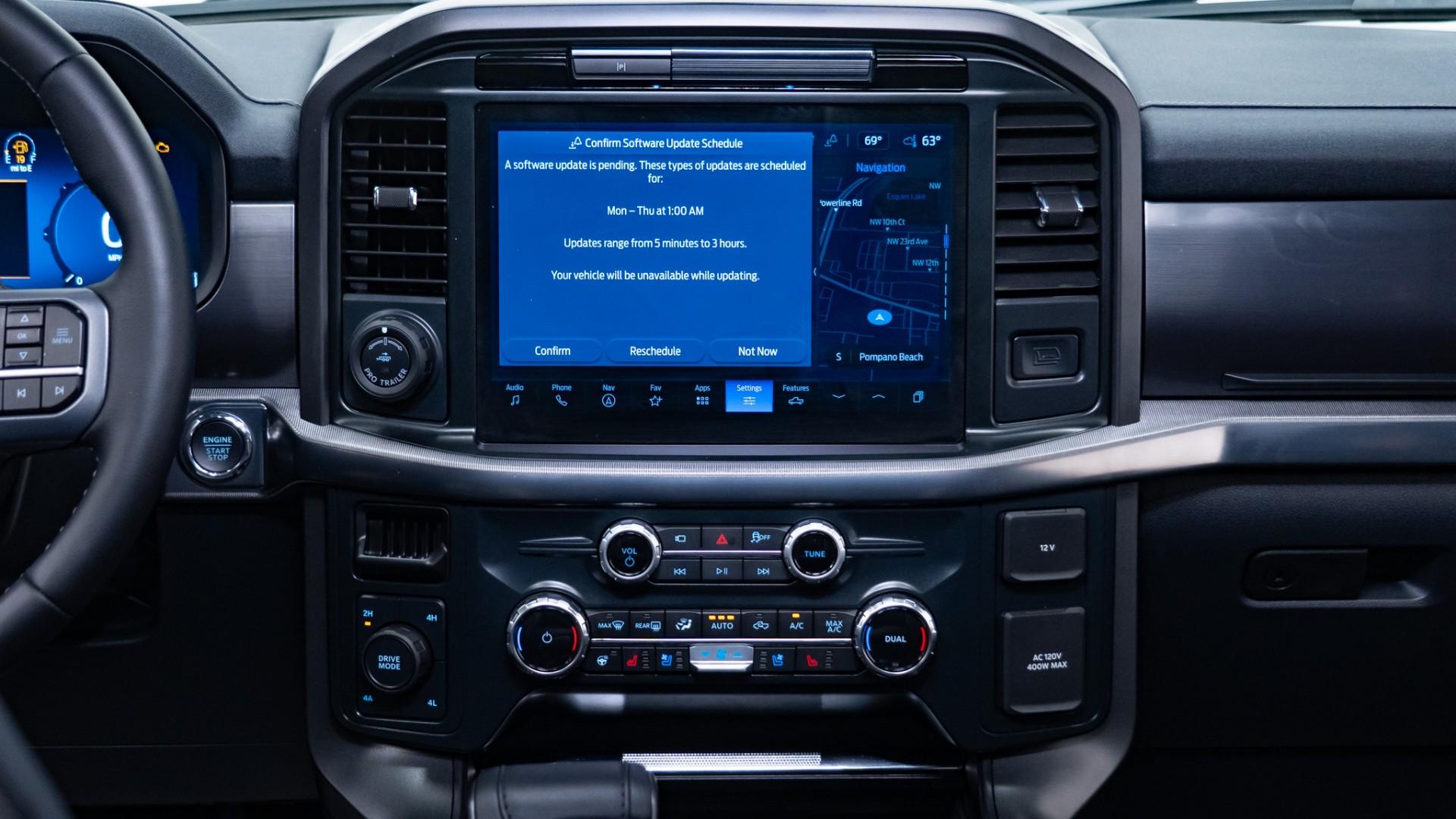 2025 FORD F-150 LARIAT in Black, photo 37 of 42