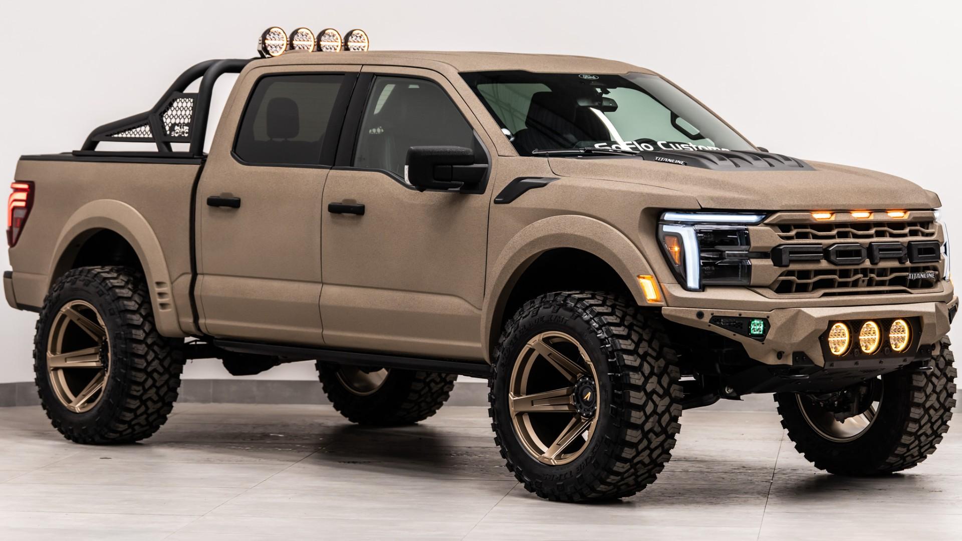2026 FORD F-150 4X4 LARIAT in Tan, photo 8 of 46
