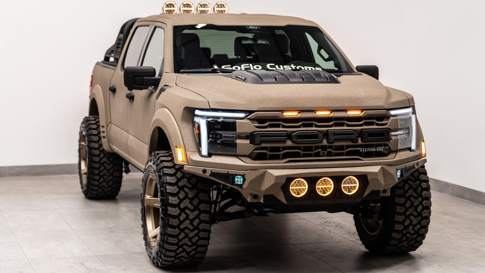 2026 FORD F-150 4X4 LARIAT in Tan, photo 6 of 46