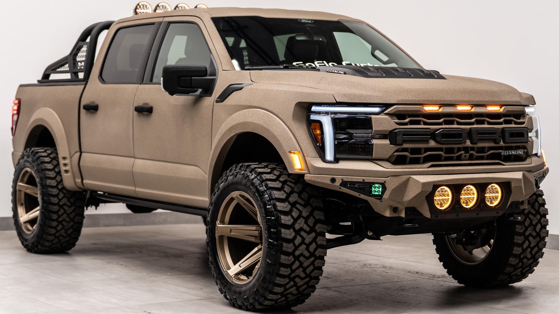 2026 FORD F-150 4X4 LARIAT in Tan, photo 7 of 46