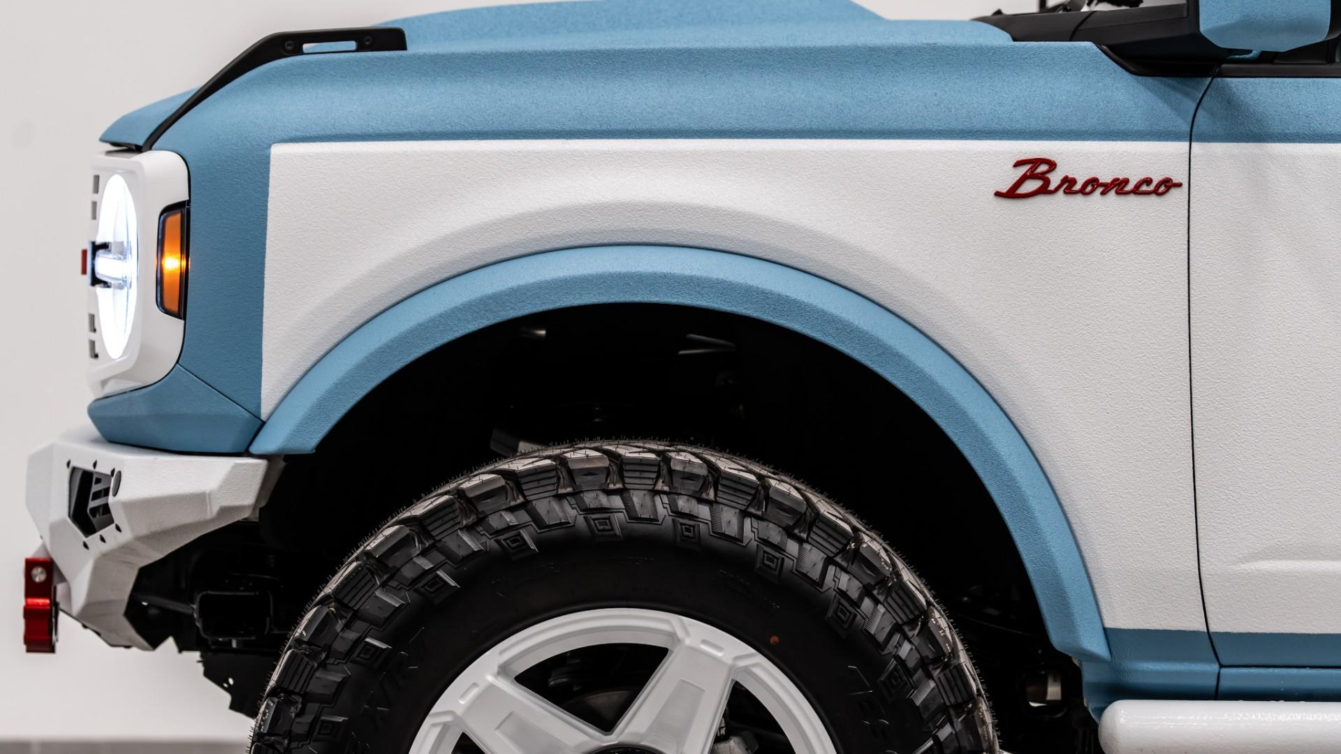 2024 FORD BRONCO in Baby Blue, photo 49 of 50
