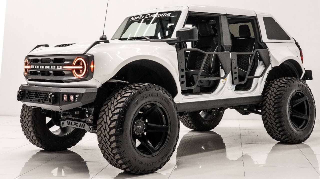2024 FORD BRONCO in White, photo 19 of 22