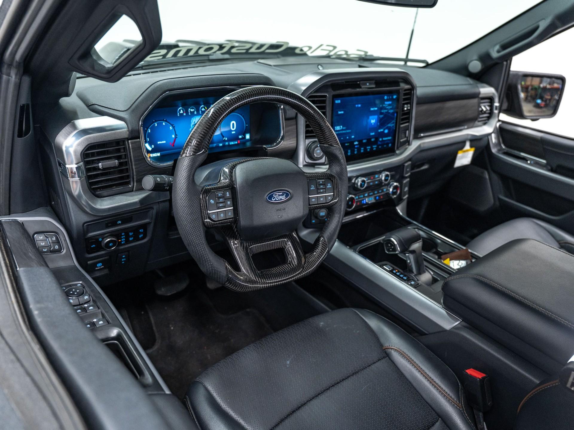2025 FORD F-150 4X4 LARIAT in Gun Metal Gray, photo 24 of 54