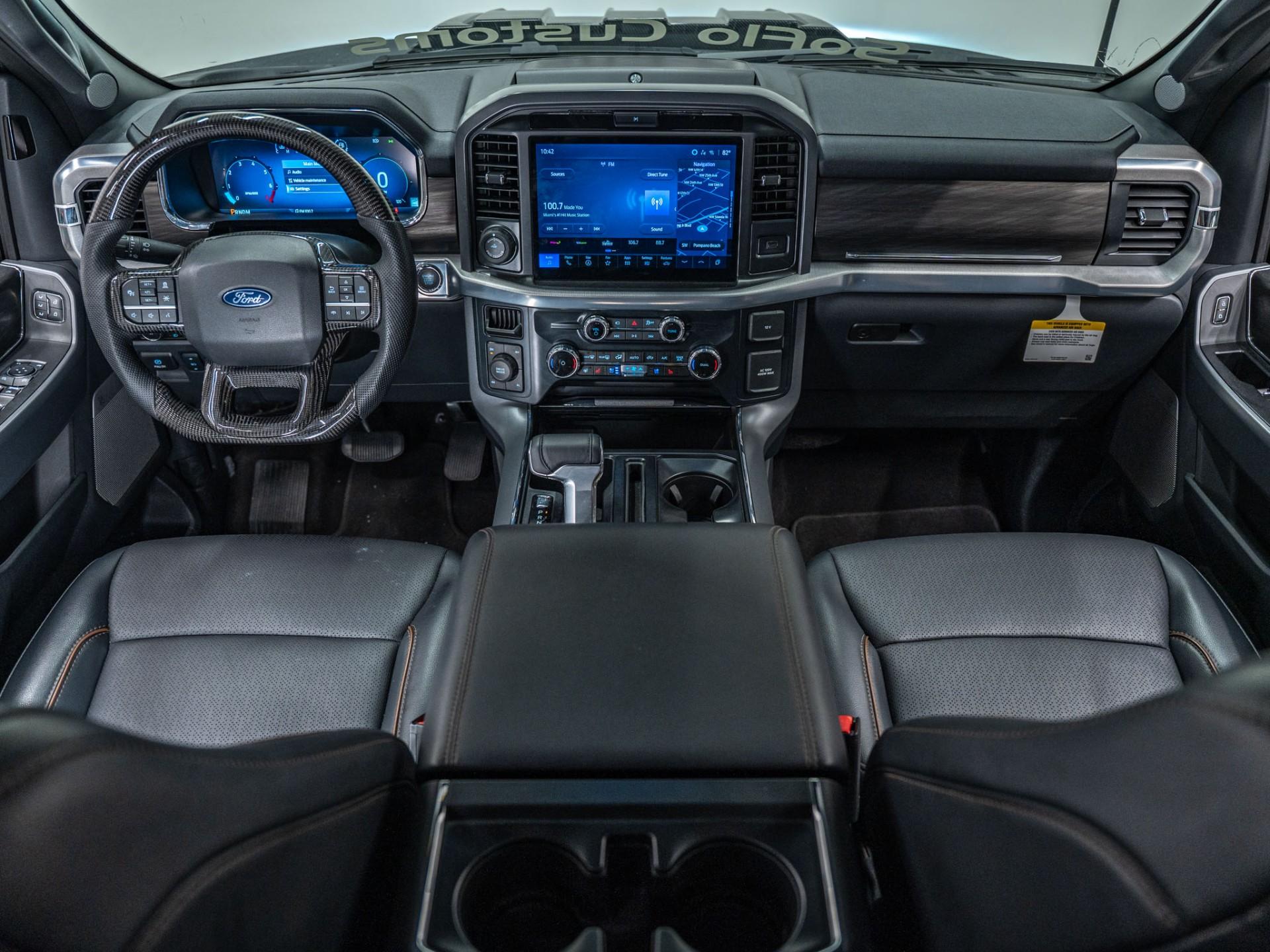 2025 FORD F-150 4X4 LARIAT in Gun Metal Gray, photo 27 of 54