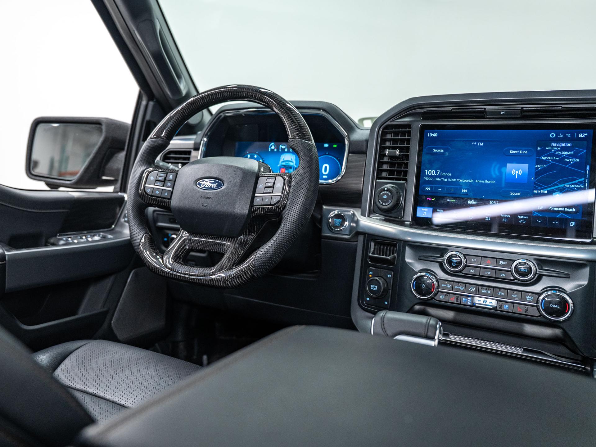 2025 FORD F-150 4X4 LARIAT in Gun Metal Gray, photo 28 of 54