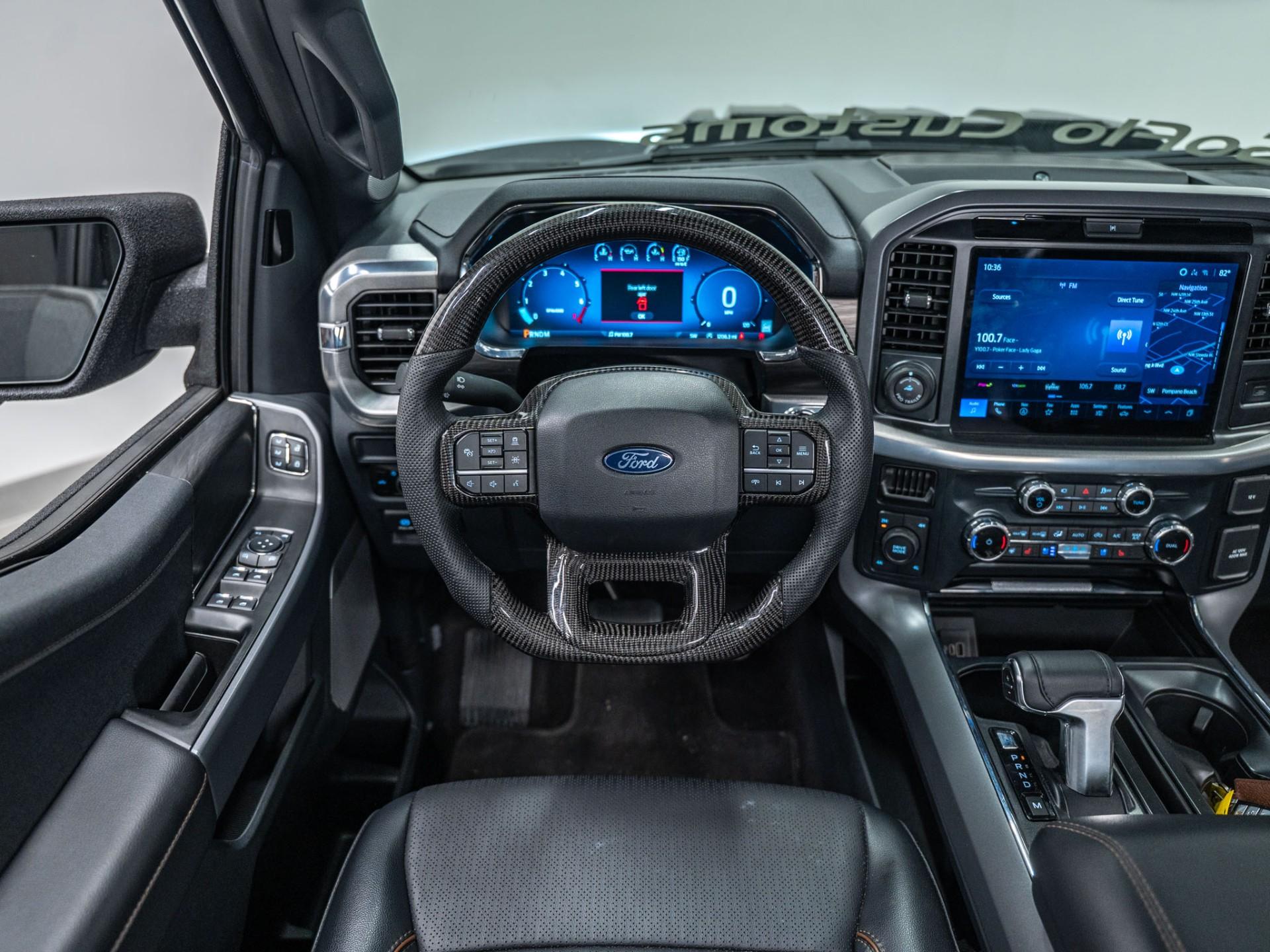 2025 FORD F-150 4X4 LARIAT in Gun Metal Gray, photo 26 of 54