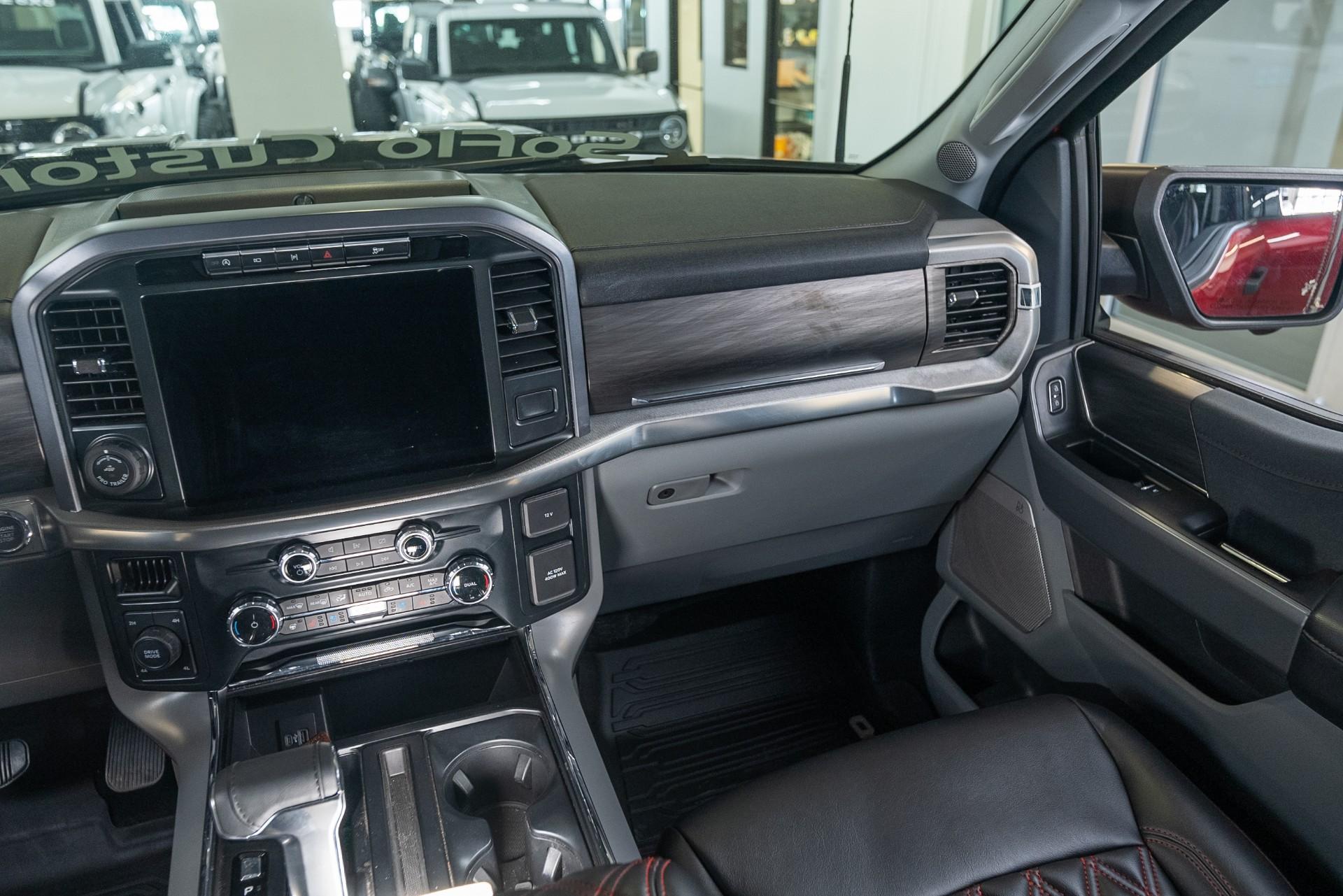 2024 FORD F-150 4X4 LARIAT in Red, photo 33 of 59