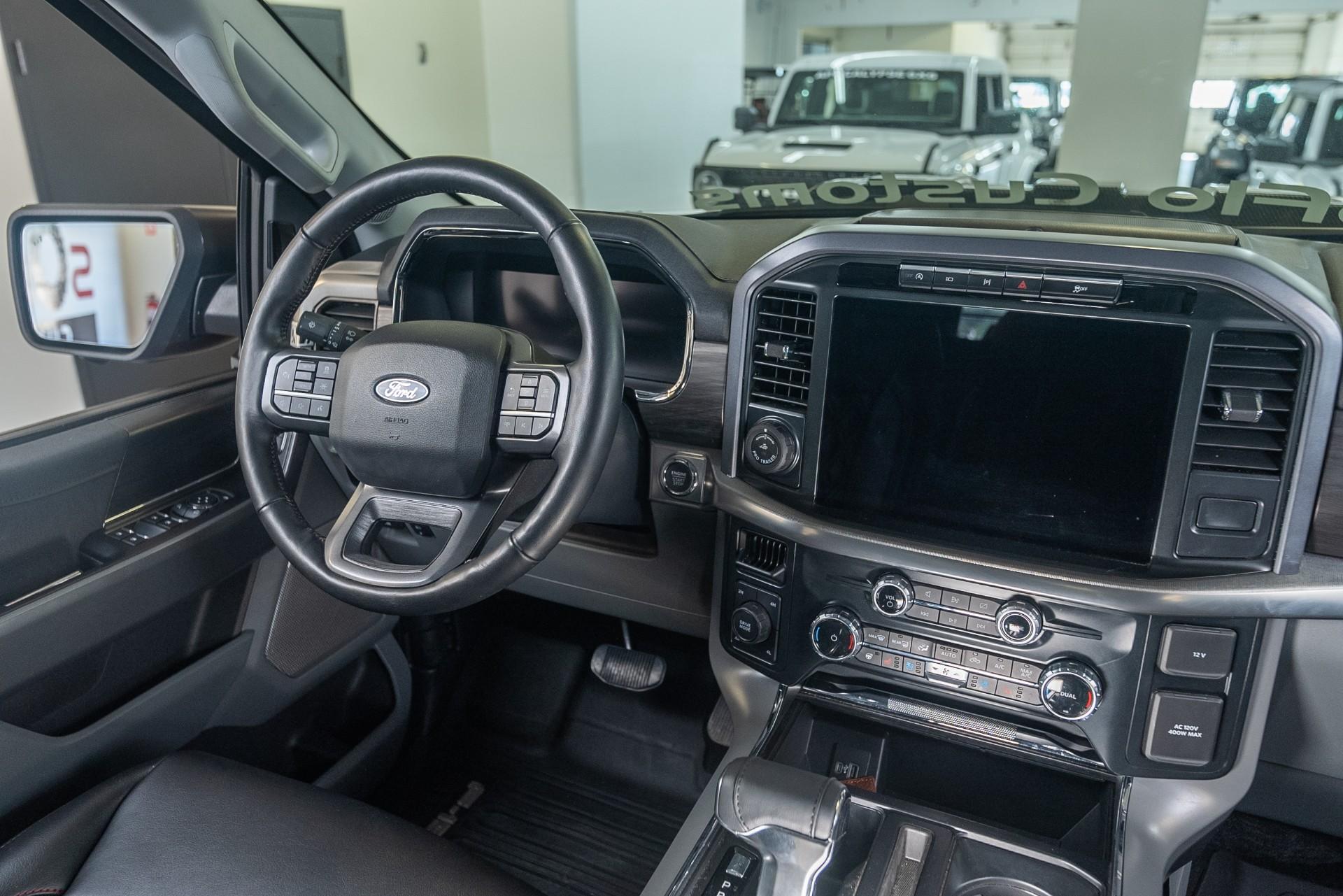 2024 FORD F-150 4X4 LARIAT in Red, photo 34 of 59