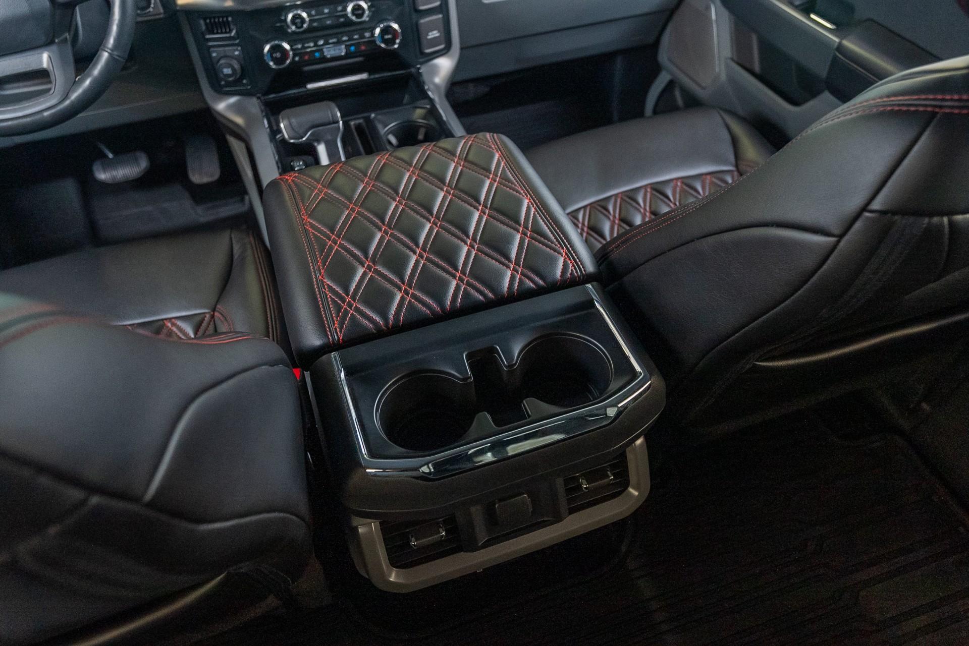 2024 FORD F-150 4X4 LARIAT in Red, photo 37 of 59