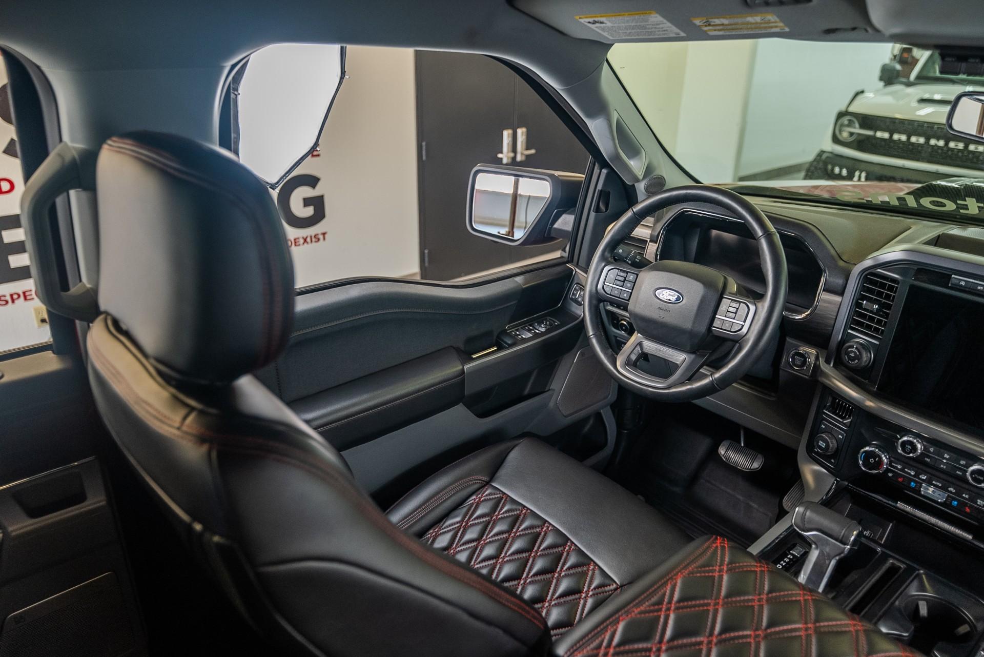 2024 FORD F-150 4X4 LARIAT in Red, photo 40 of 59