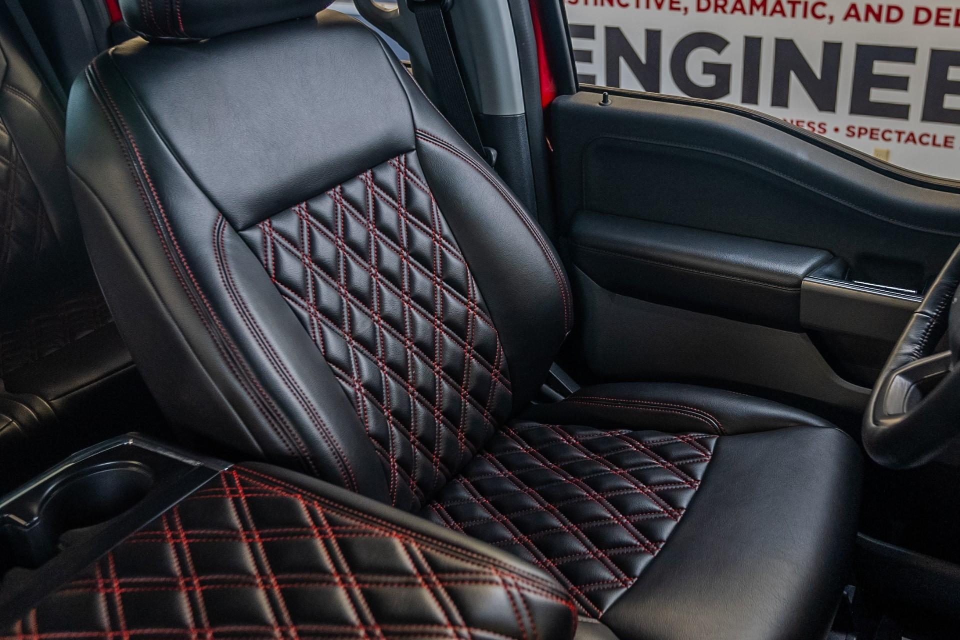 2024 FORD F-150 4X4 LARIAT in Red, photo 45 of 59