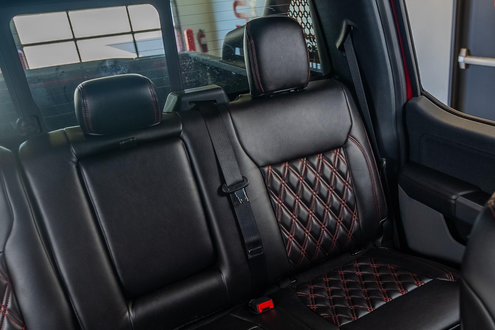 2024 FORD F-150 4X4 LARIAT in Red, photo 50 of 59