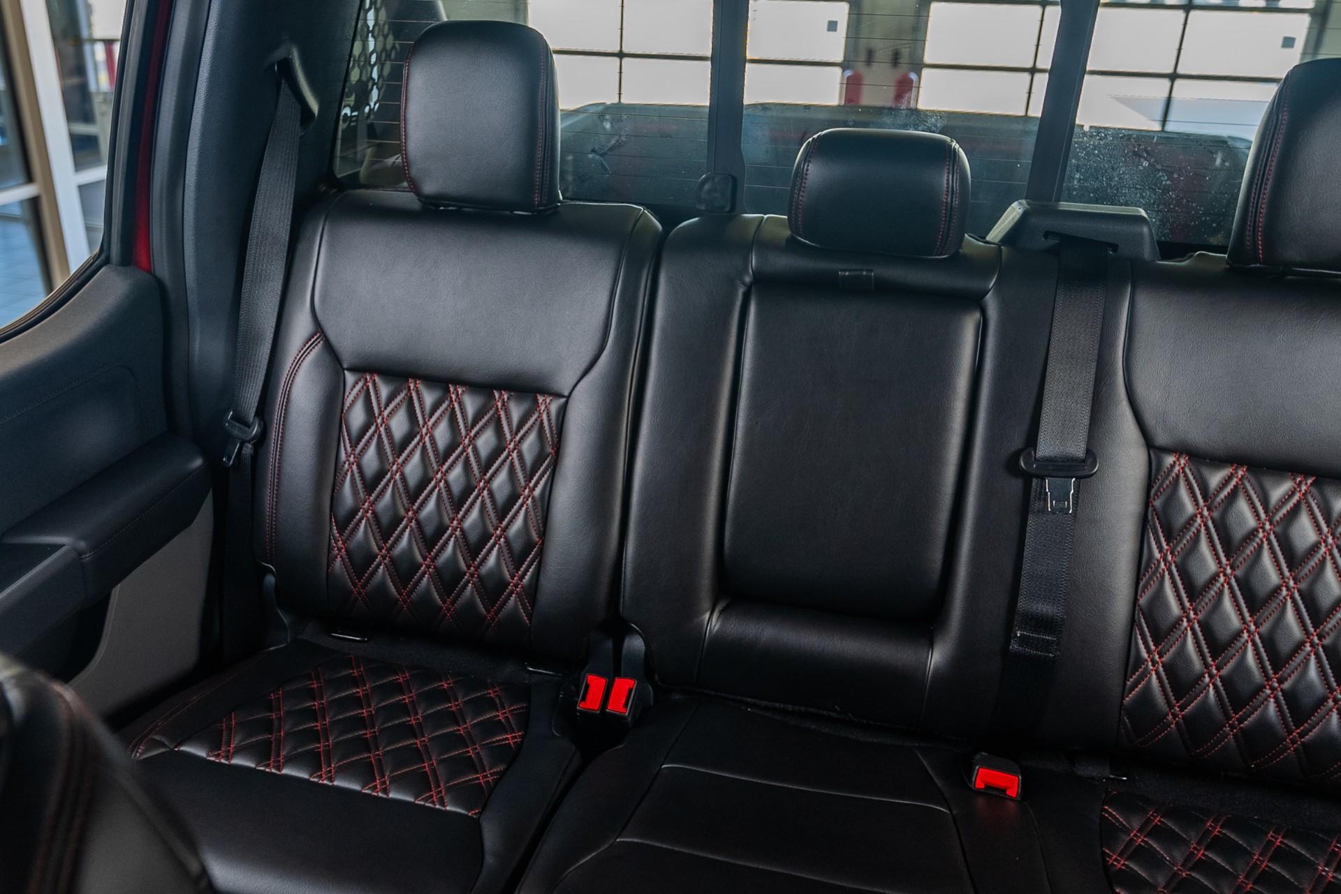 2024 FORD F-150 4X4 LARIAT in Red, photo 51 of 59