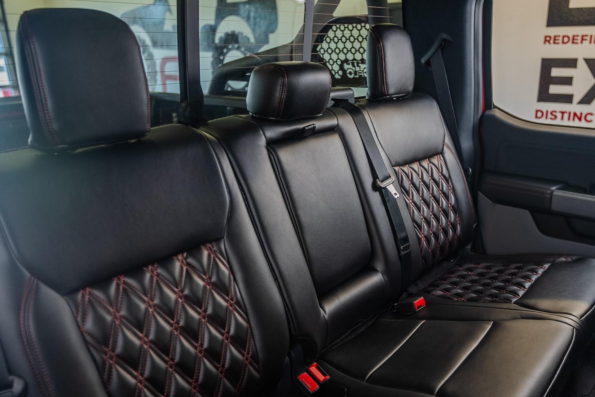 2024 FORD F-150 4X4 LARIAT in Red, photo 53 of 59