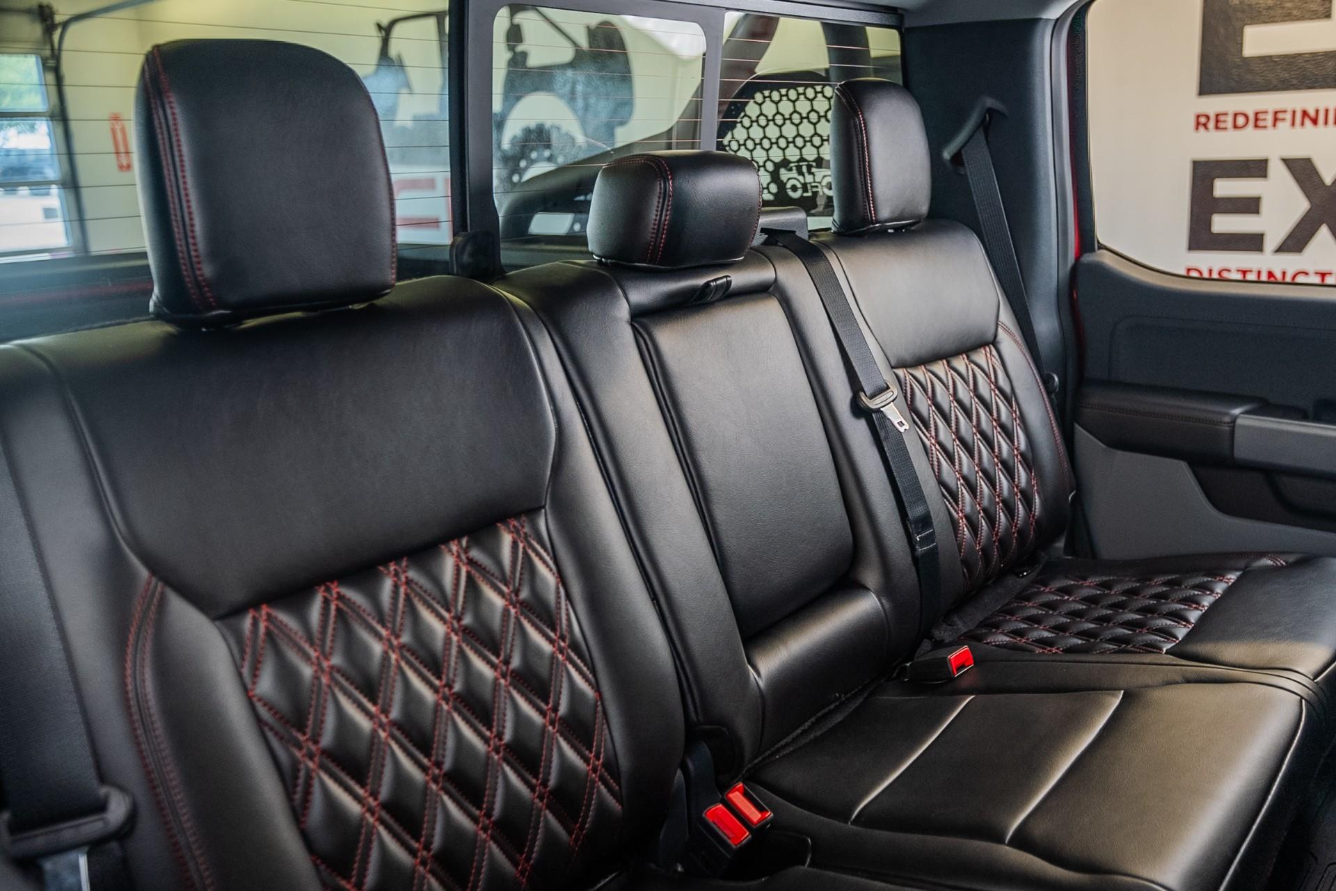 2024 FORD F-150 4X4 LARIAT in Red, photo 54 of 59