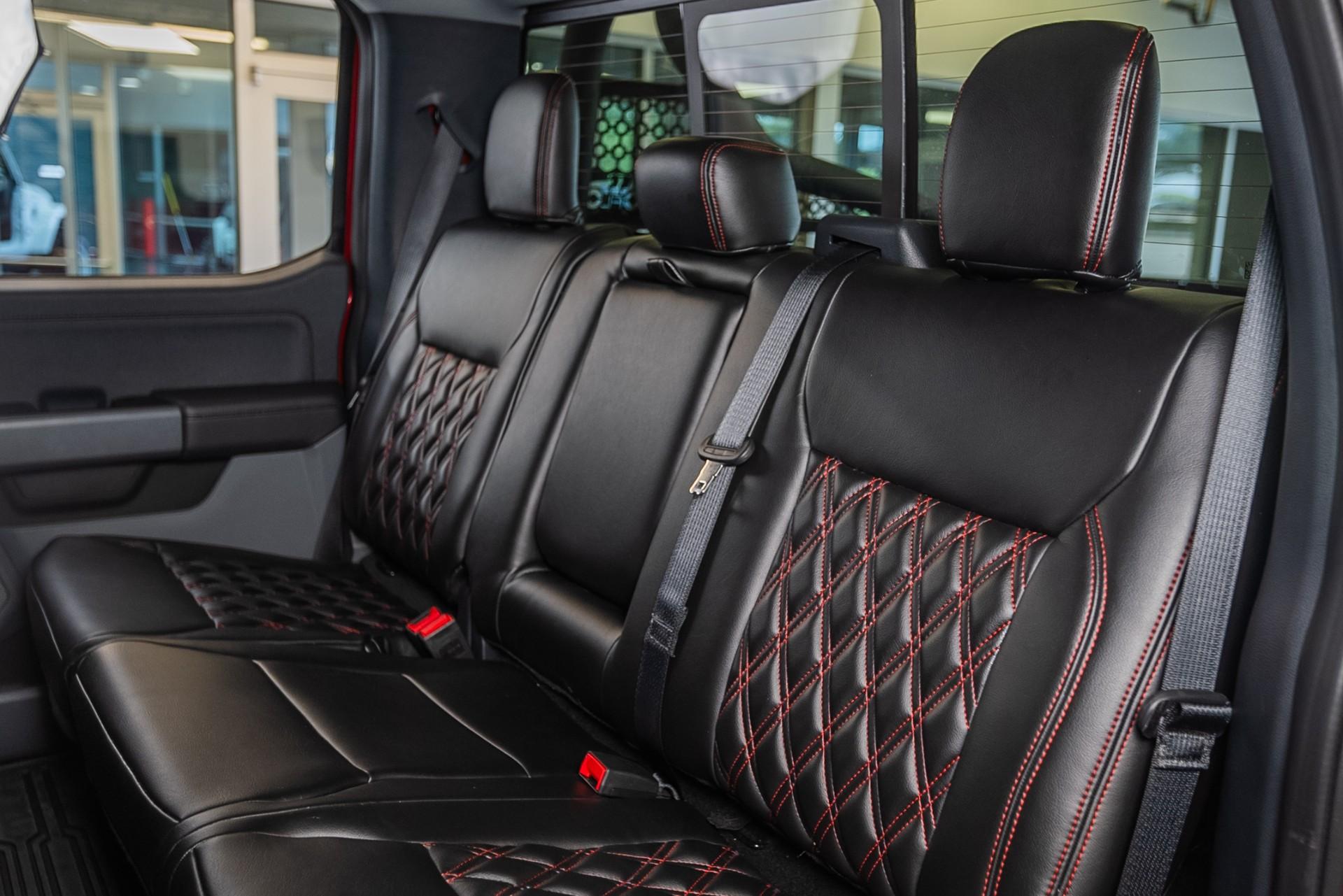 2024 FORD F-150 4X4 LARIAT in Red, photo 55 of 59