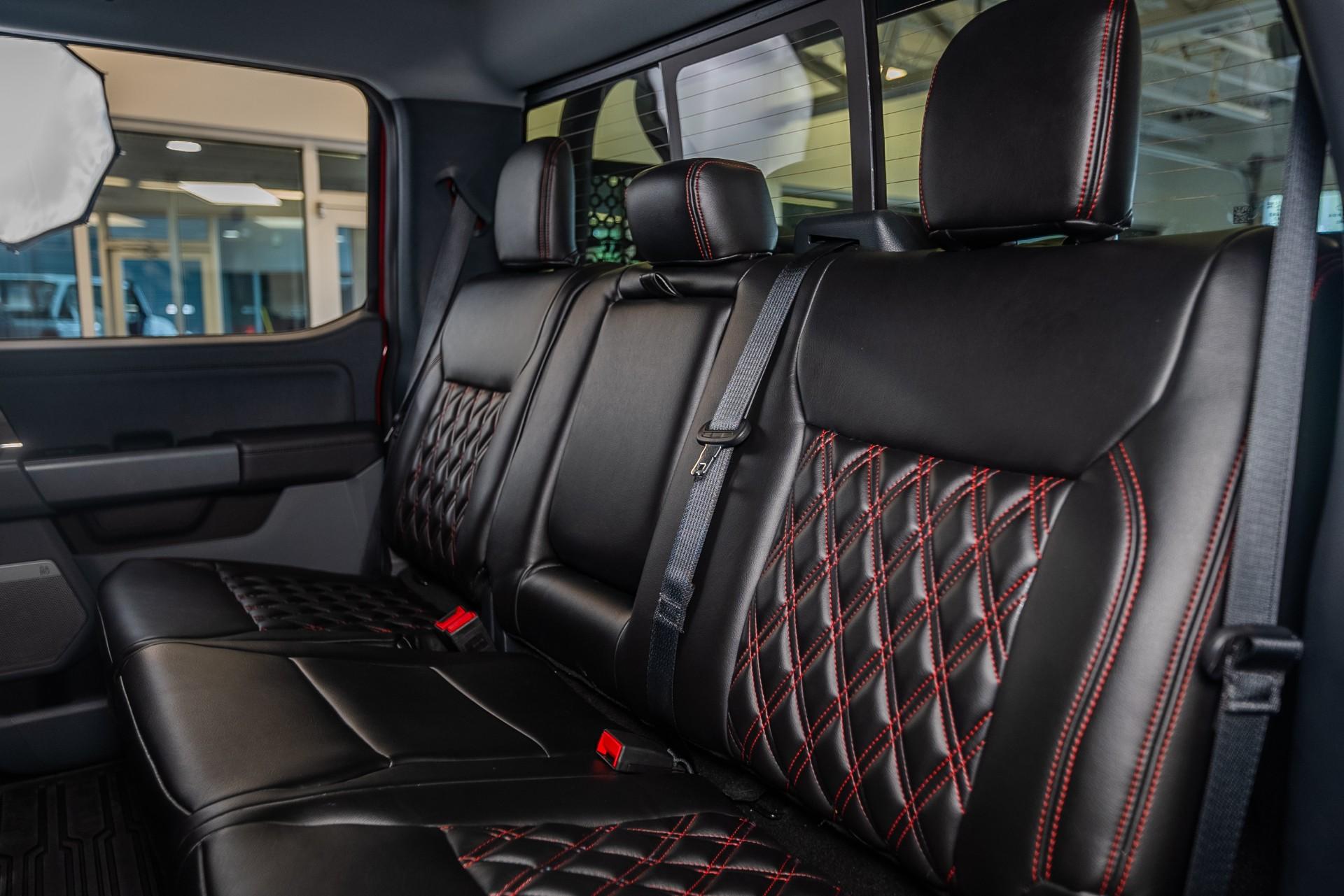 2024 FORD F-150 4X4 LARIAT in Red, photo 57 of 59