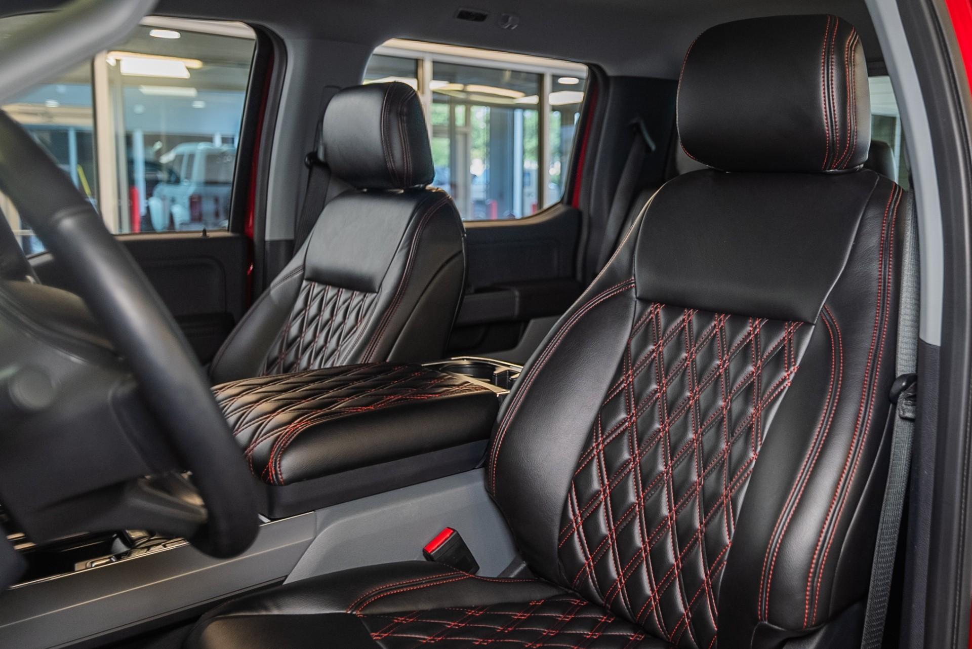 2024 FORD F-150 4X4 LARIAT in Red, photo 58 of 59