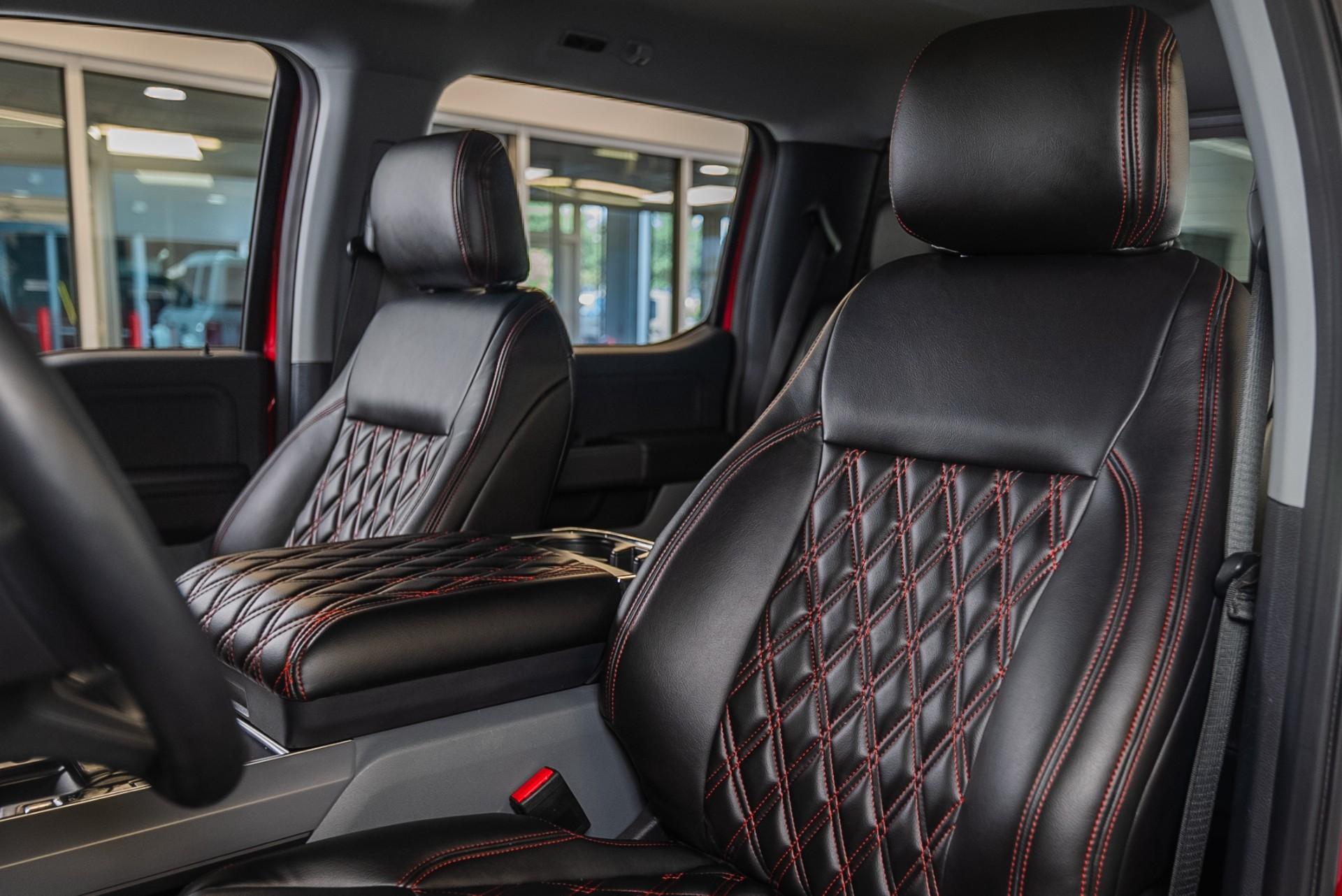2024 FORD F-150 4X4 LARIAT in Red, photo 59 of 59