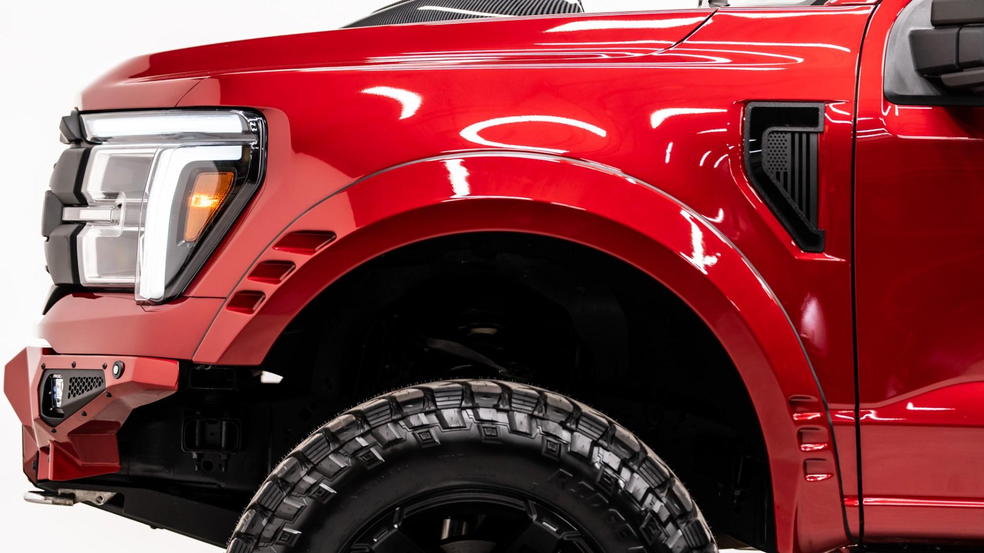 2024 FORD F-150 4X4 LARIAT in Red, photo 12 of 59