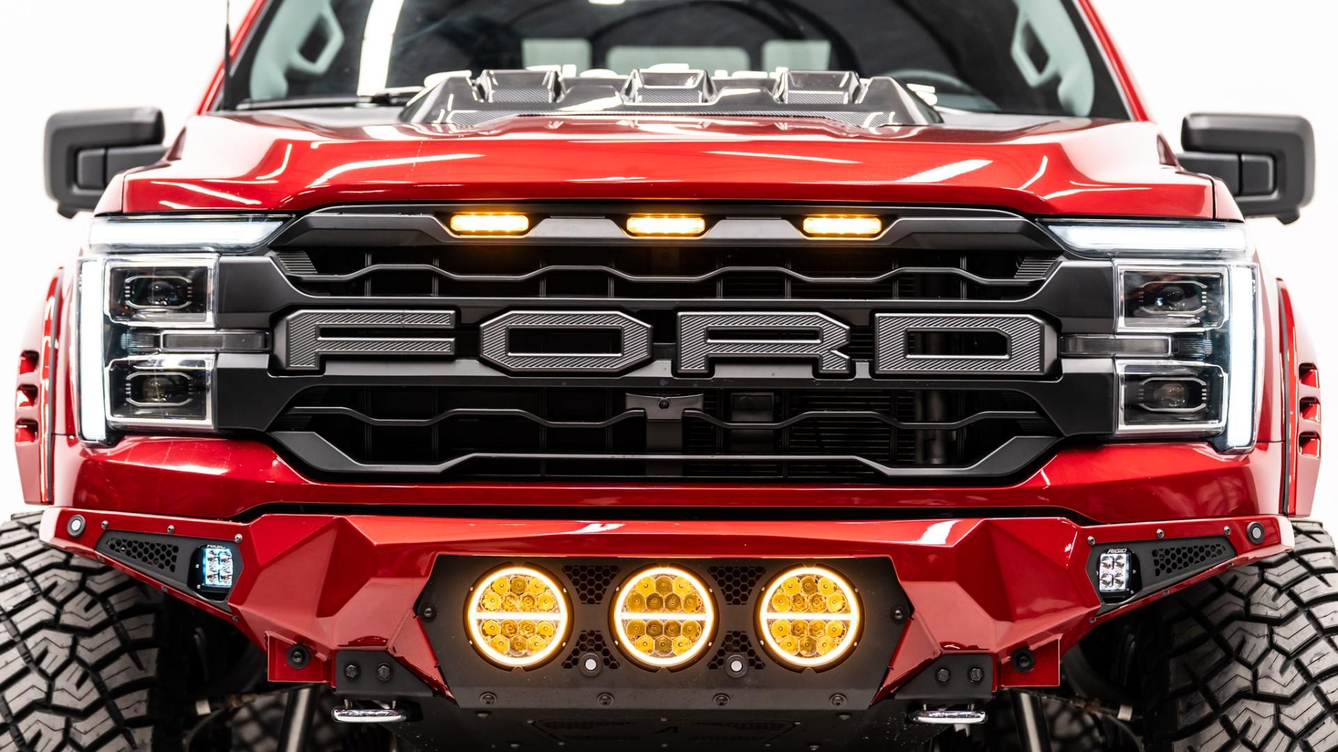 2024 FORD F-150 4X4 LARIAT in Red, photo 29 of 59