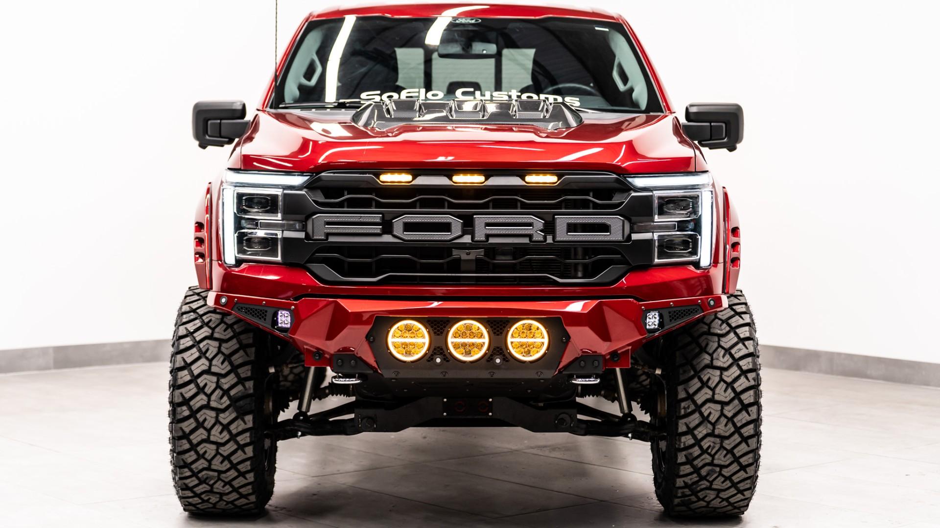 2024 FORD F-150 4X4 LARIAT in Red, photo 5 of 59