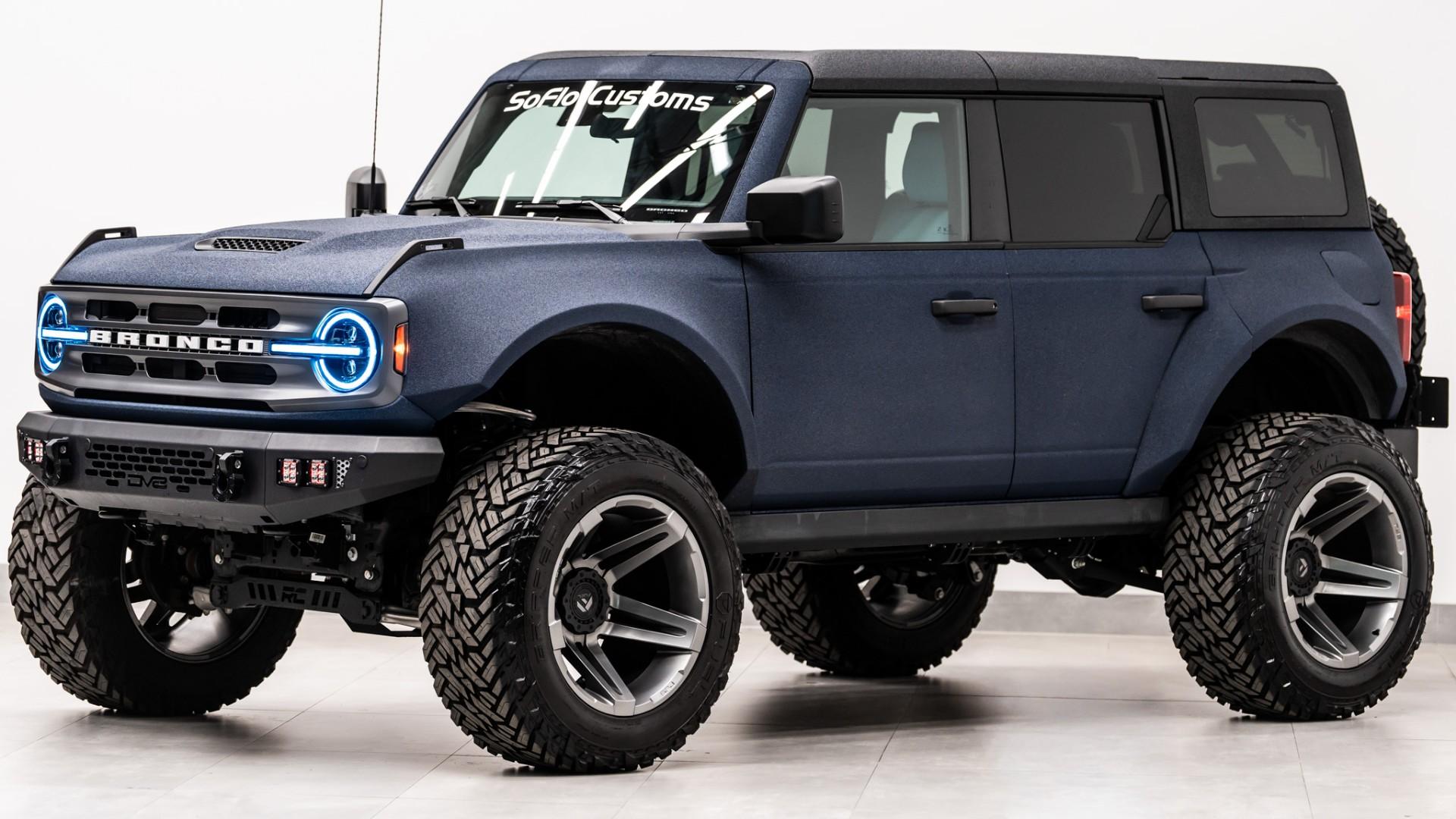 2024 FORD BRONCO in Blue, photo 20 of 56