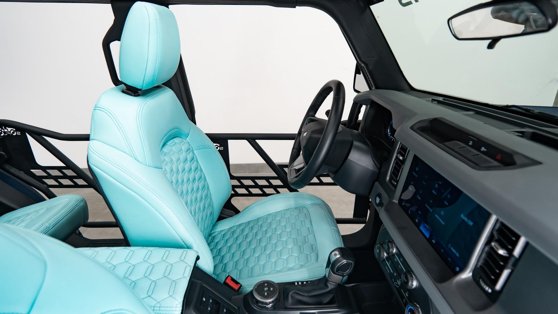 2024 FORD BRONCO in Blue, photo 46 of 56