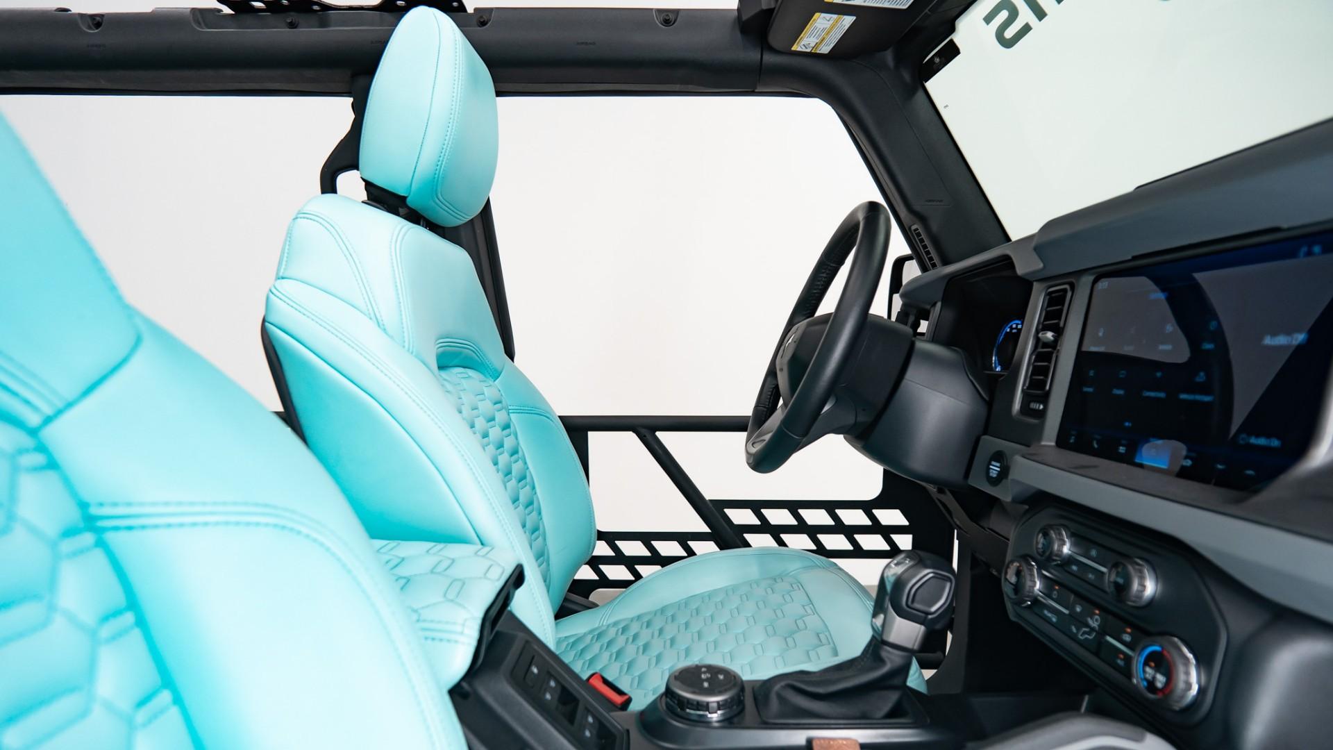 2024 FORD BRONCO in Blue, photo 45 of 56