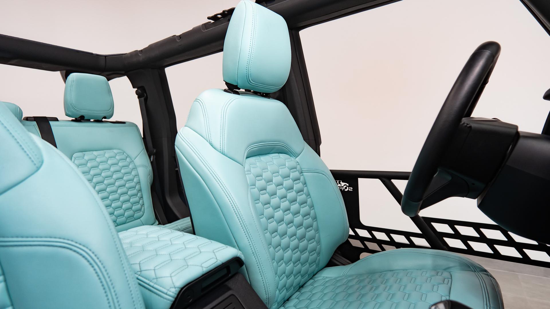 2024 FORD BRONCO in Blue, photo 38 of 56
