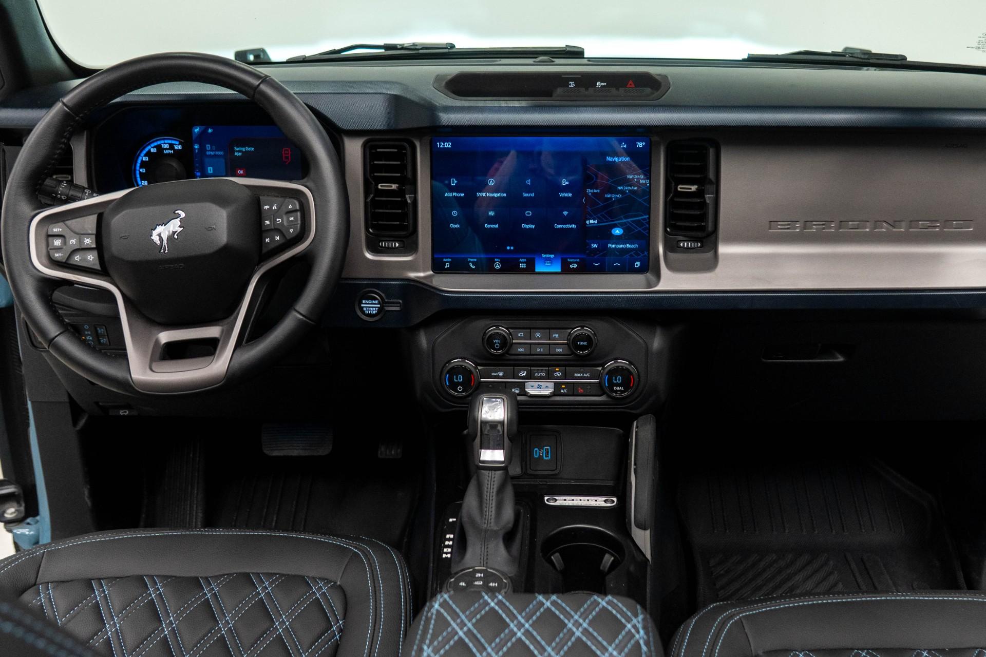 2023 FORD BRONCO in Blue, photo 2 of 49