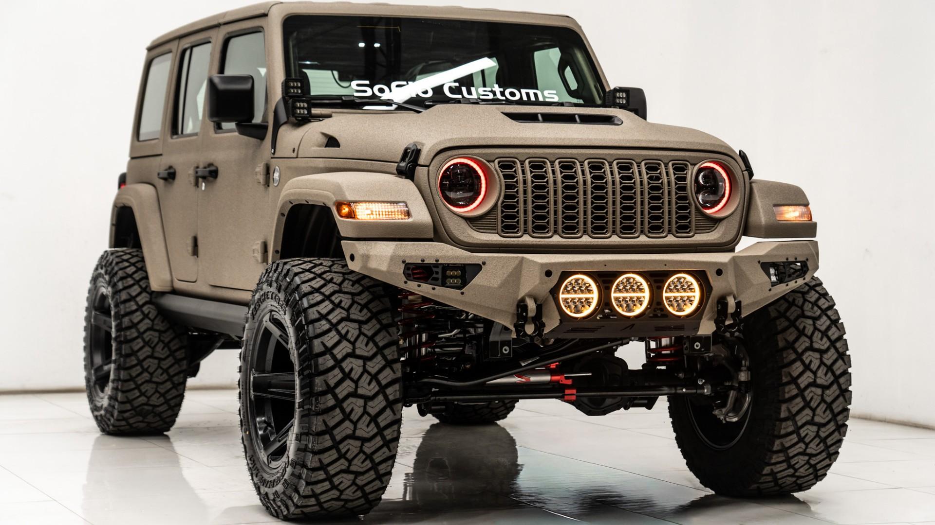 2026 JEEP WRANGLER in Tan, photo 2 of 22