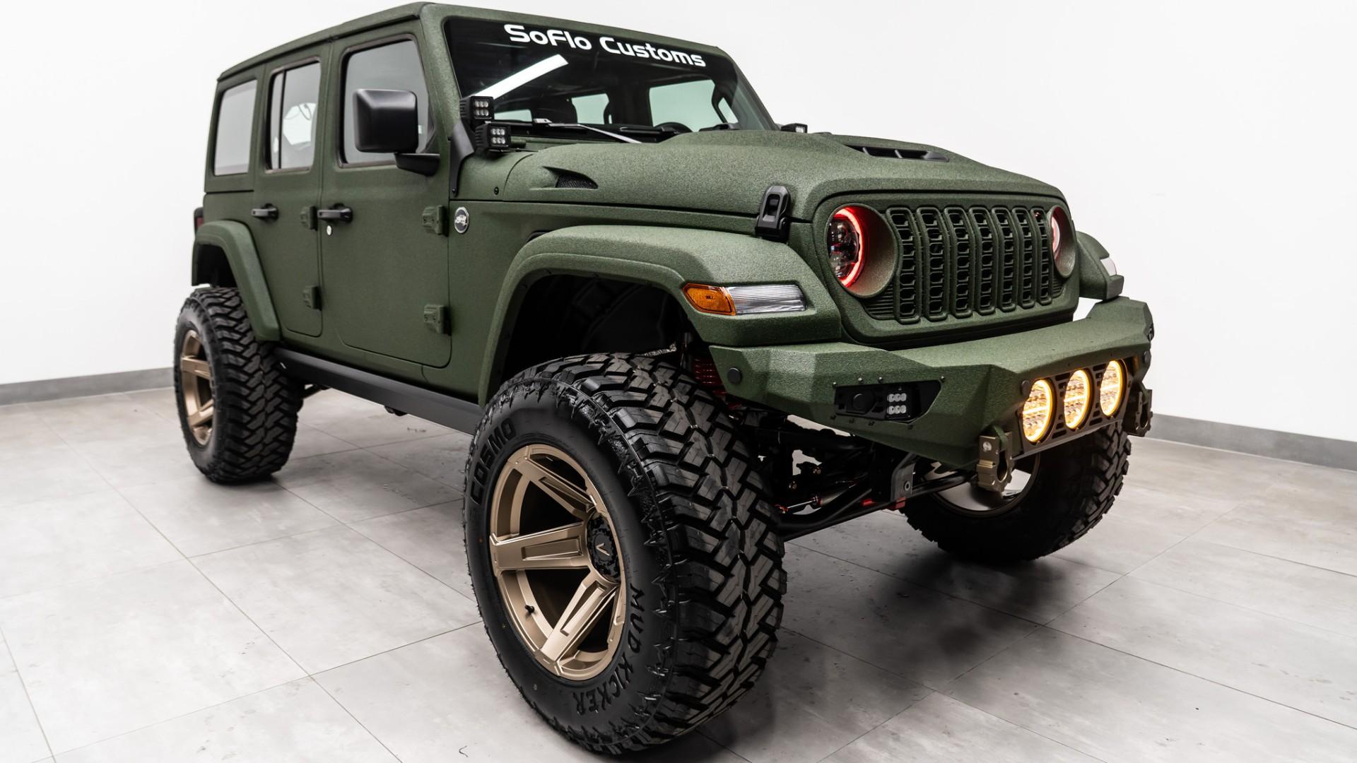 2026 JEEP WRANGLER 4X4 in Green, photo 7 of 60