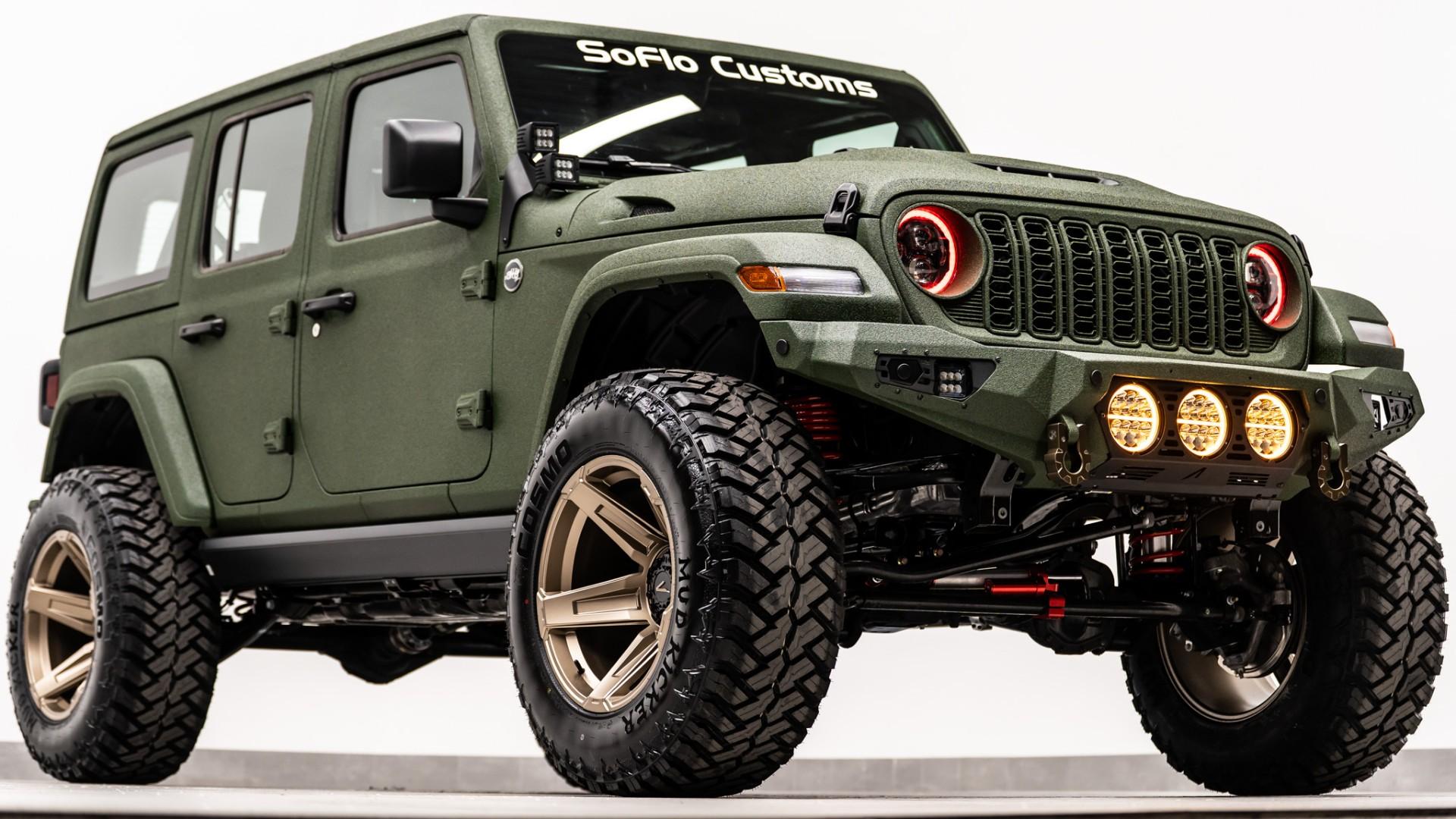 2026 JEEP WRANGLER 4X4 in Green, photo 3 of 60