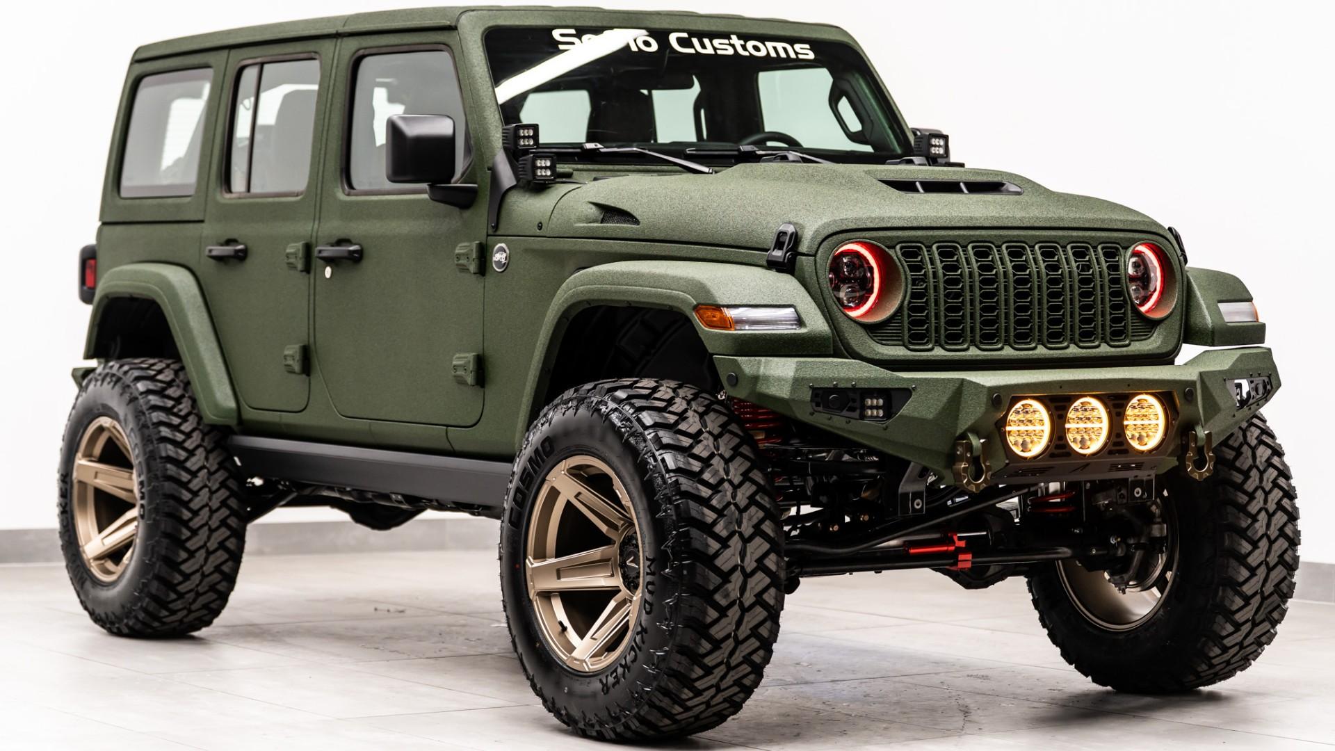 2026 JEEP WRANGLER 4X4 in Green, photo 9 of 60