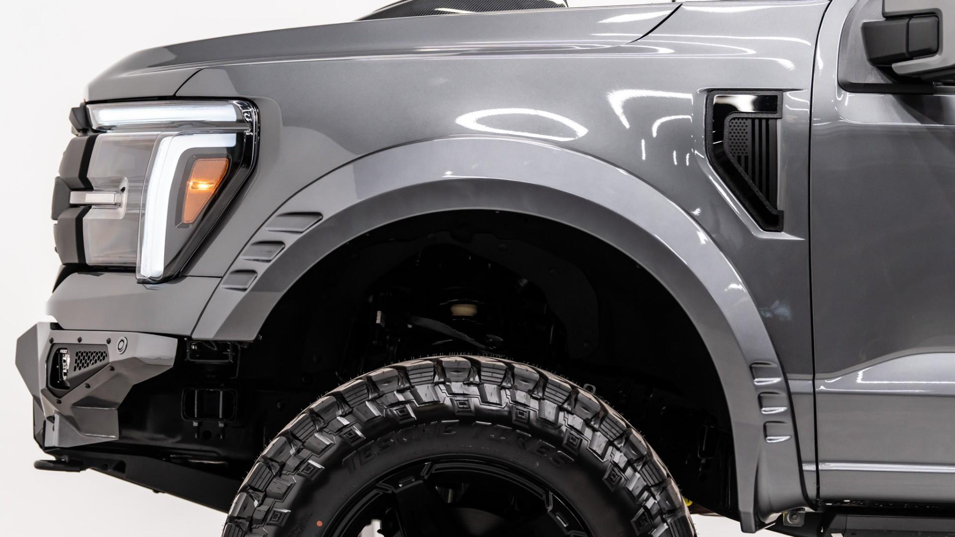 2024 FORD F-150 LARIAT in Gray, photo 12 of 40