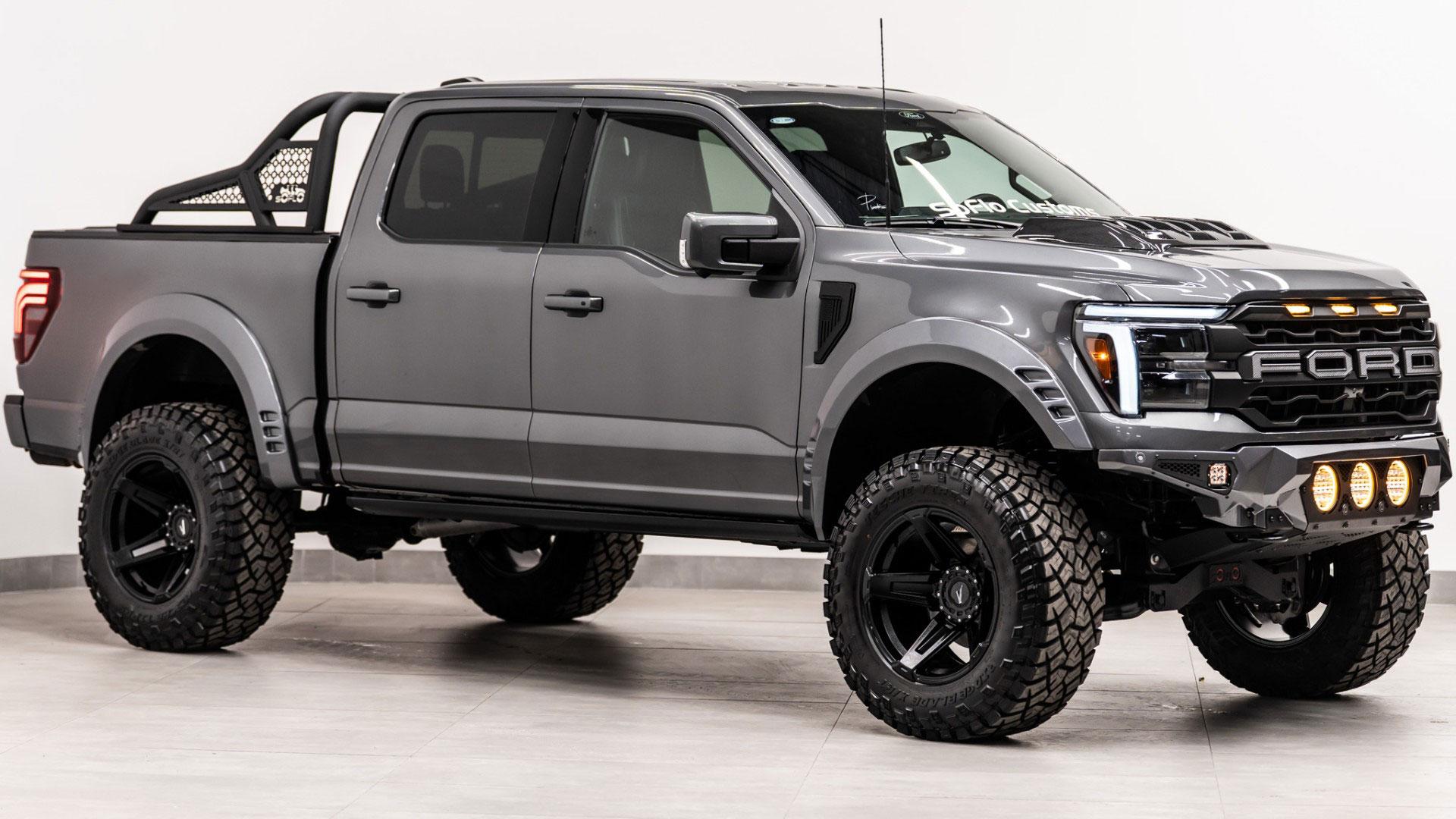 2024 FORD F-150 LARIAT in Gray, photo 7 of 40