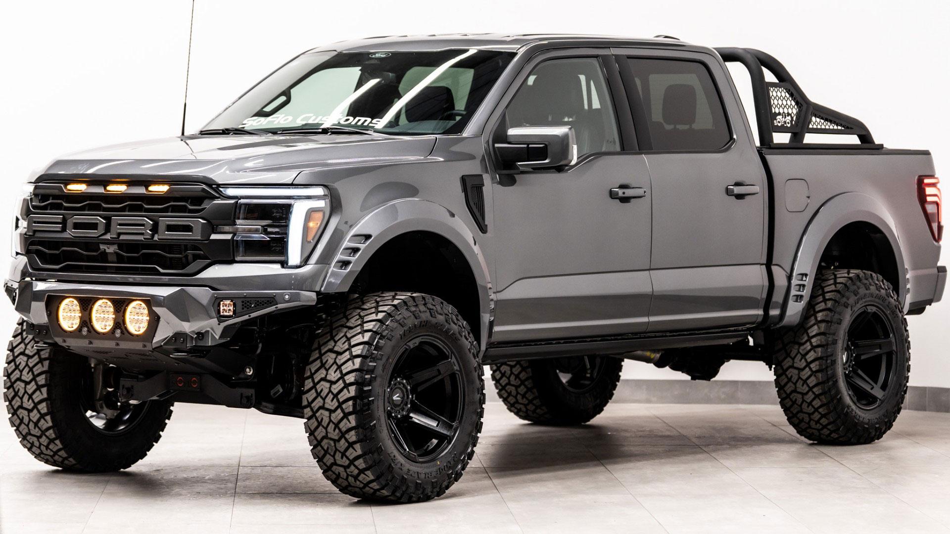 2024 FORD F-150 LARIAT in Gray, photo 14 of 40