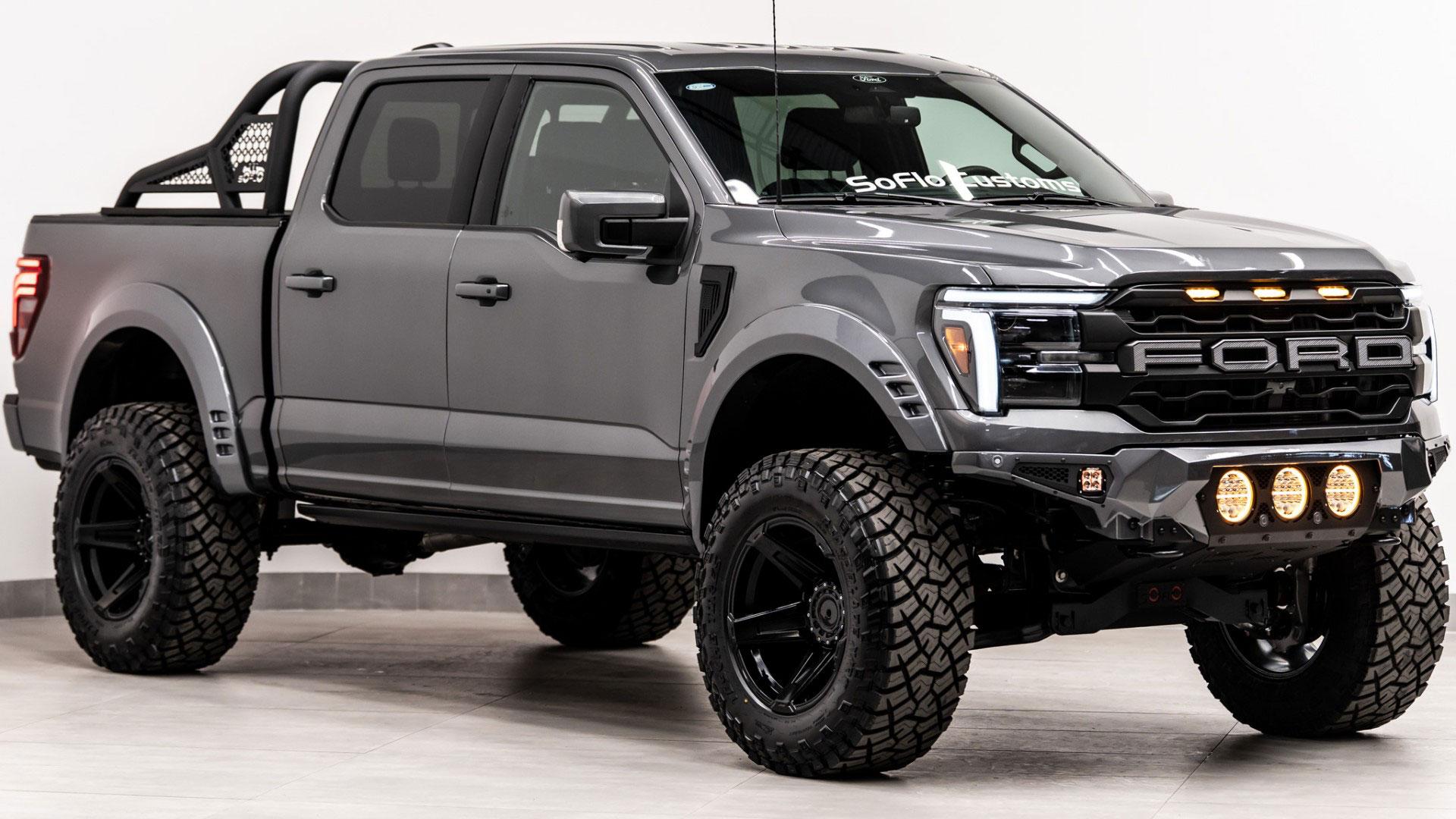 2024 FORD F-150 LARIAT in Gray, photo 6 of 40