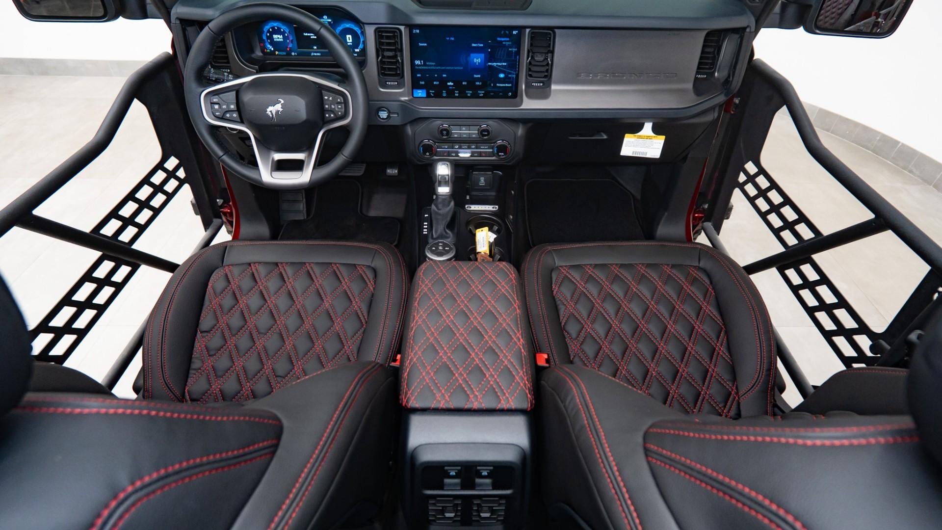 2025 FORD BRONCO in Red, photo 2 of 40