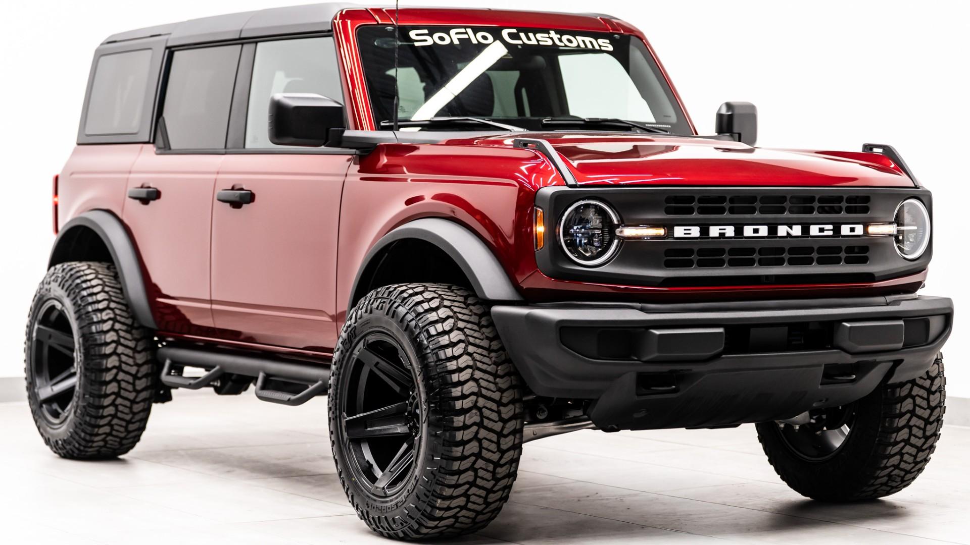 2025 FORD BRONCO in Red, photo 5 of 40