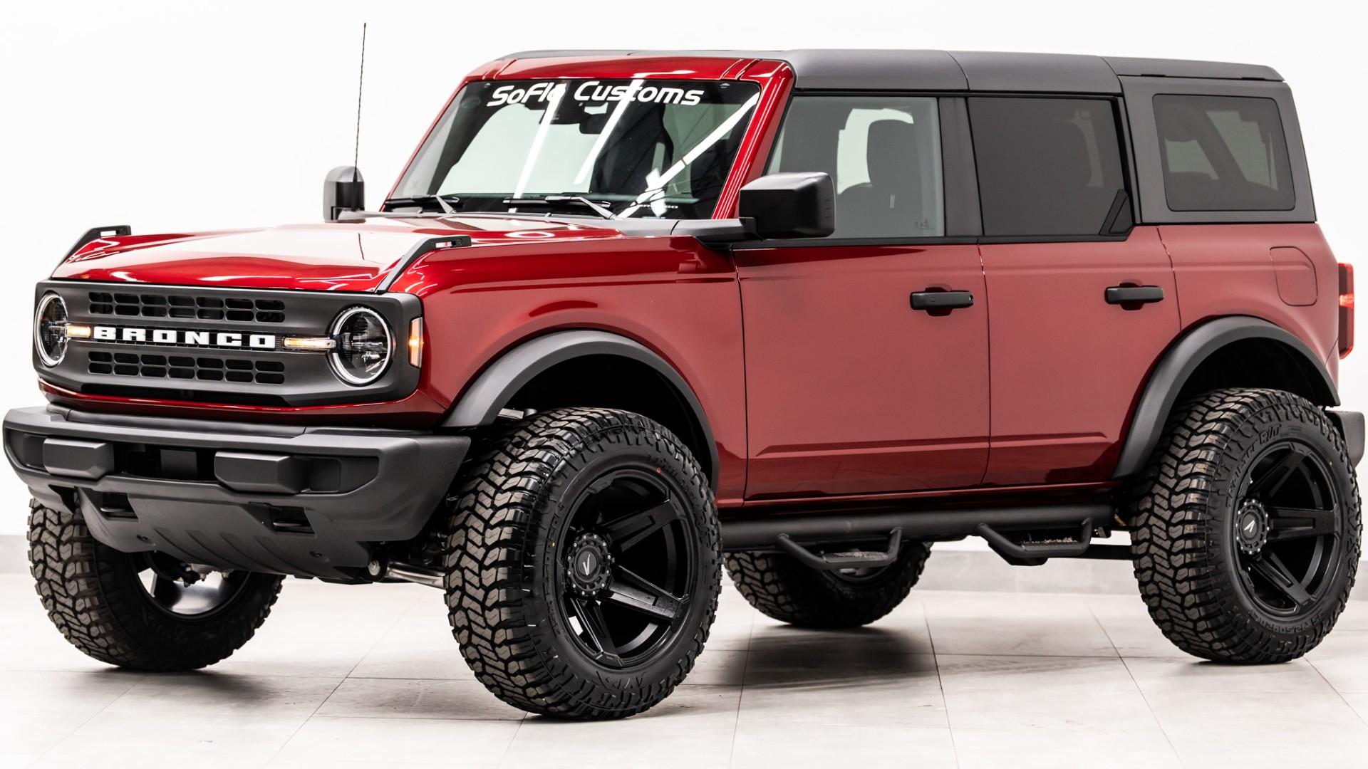 2025 FORD BRONCO in Red, photo 12 of 40