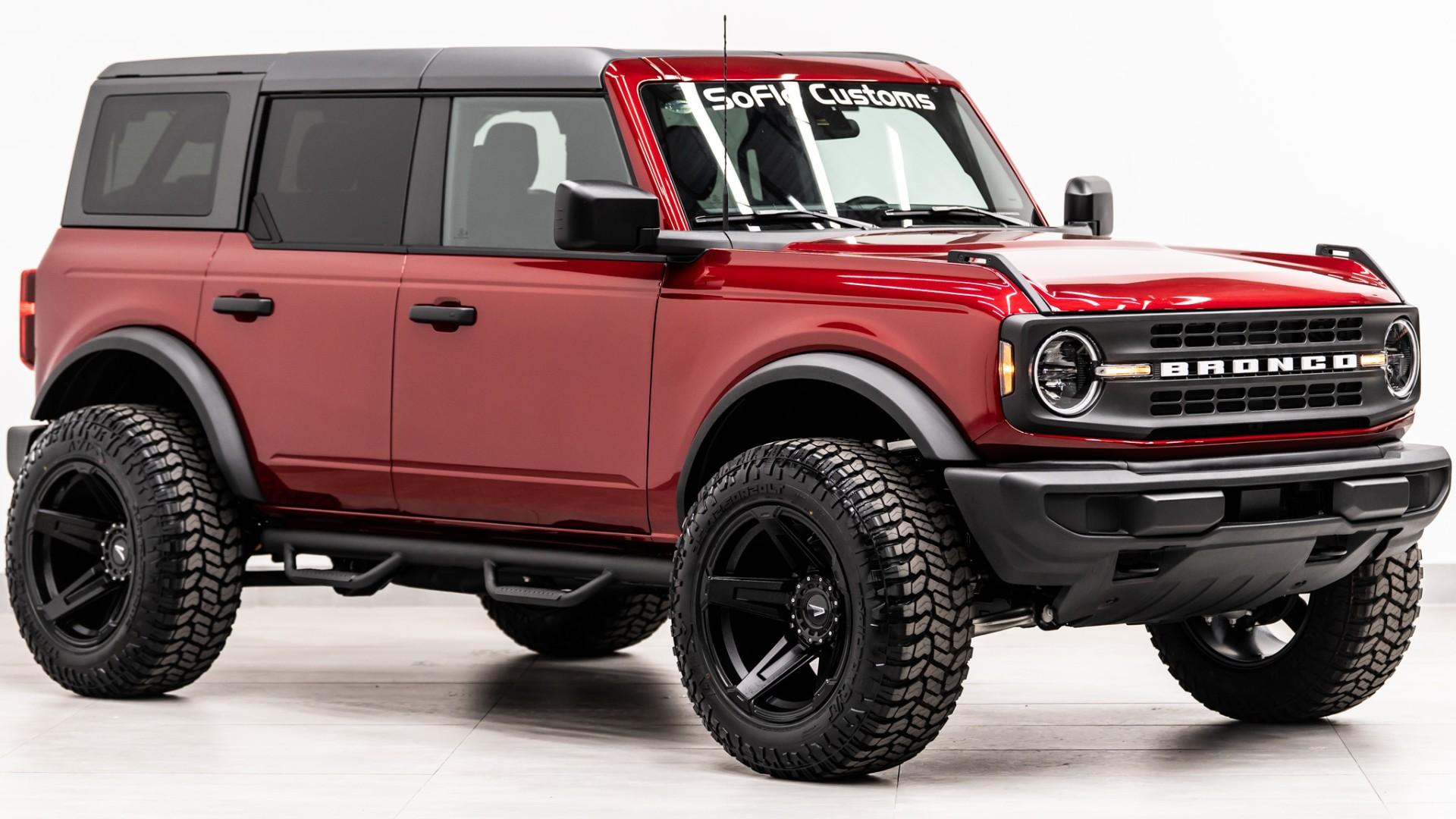 2025 FORD BRONCO in Red, photo 6 of 40