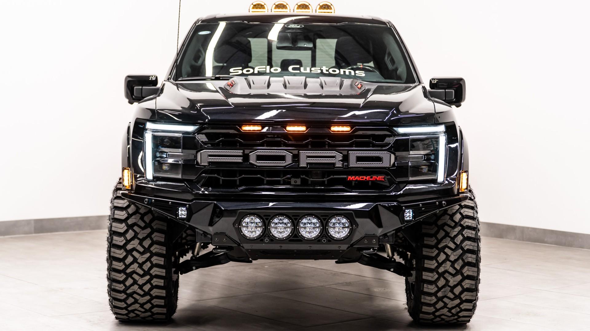 2025 FORD F-150 4X4 LARIAT in Black, photo 2 of 5